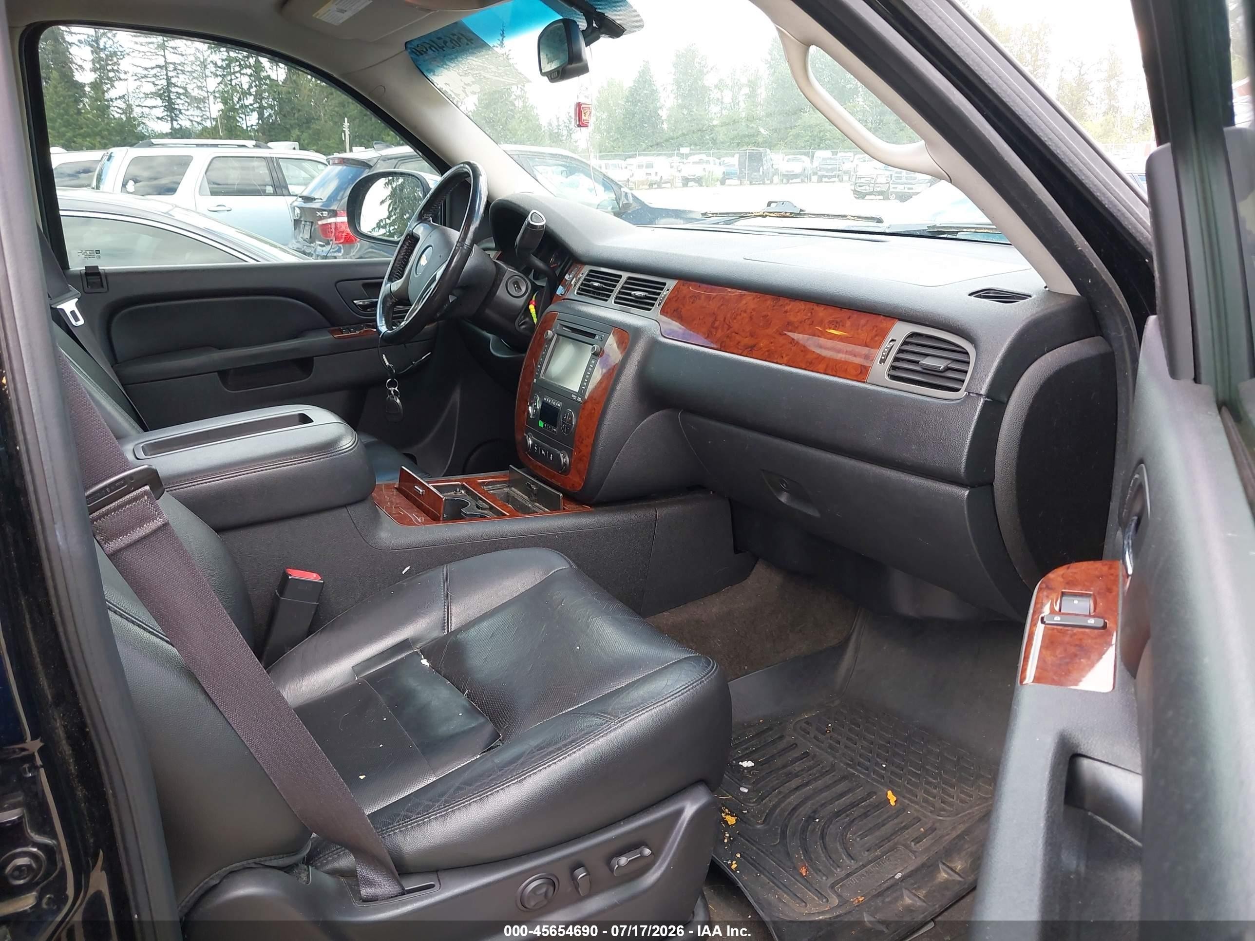 2013 Chevrolet Tahoe Ltz Черный vin: 1GNSKCE04DR195008
