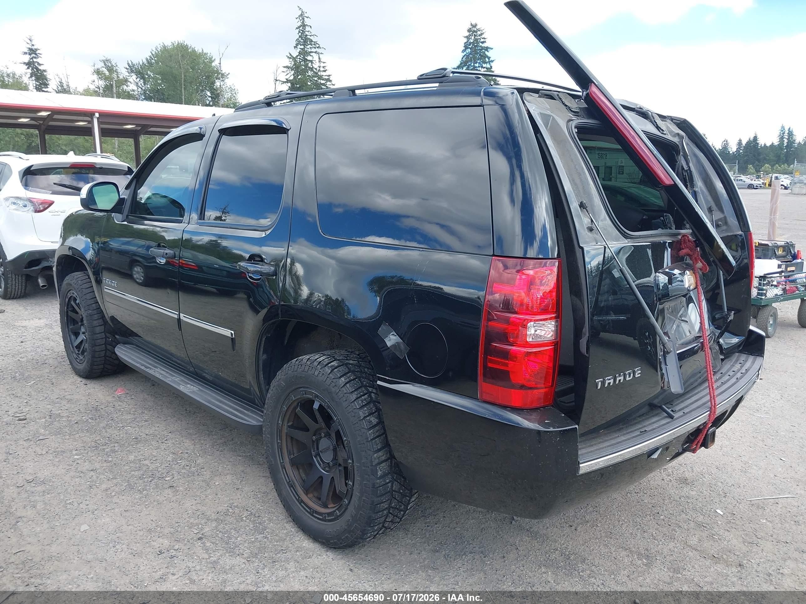 2013 Chevrolet Tahoe Ltz Черный vin: 1GNSKCE04DR195008
