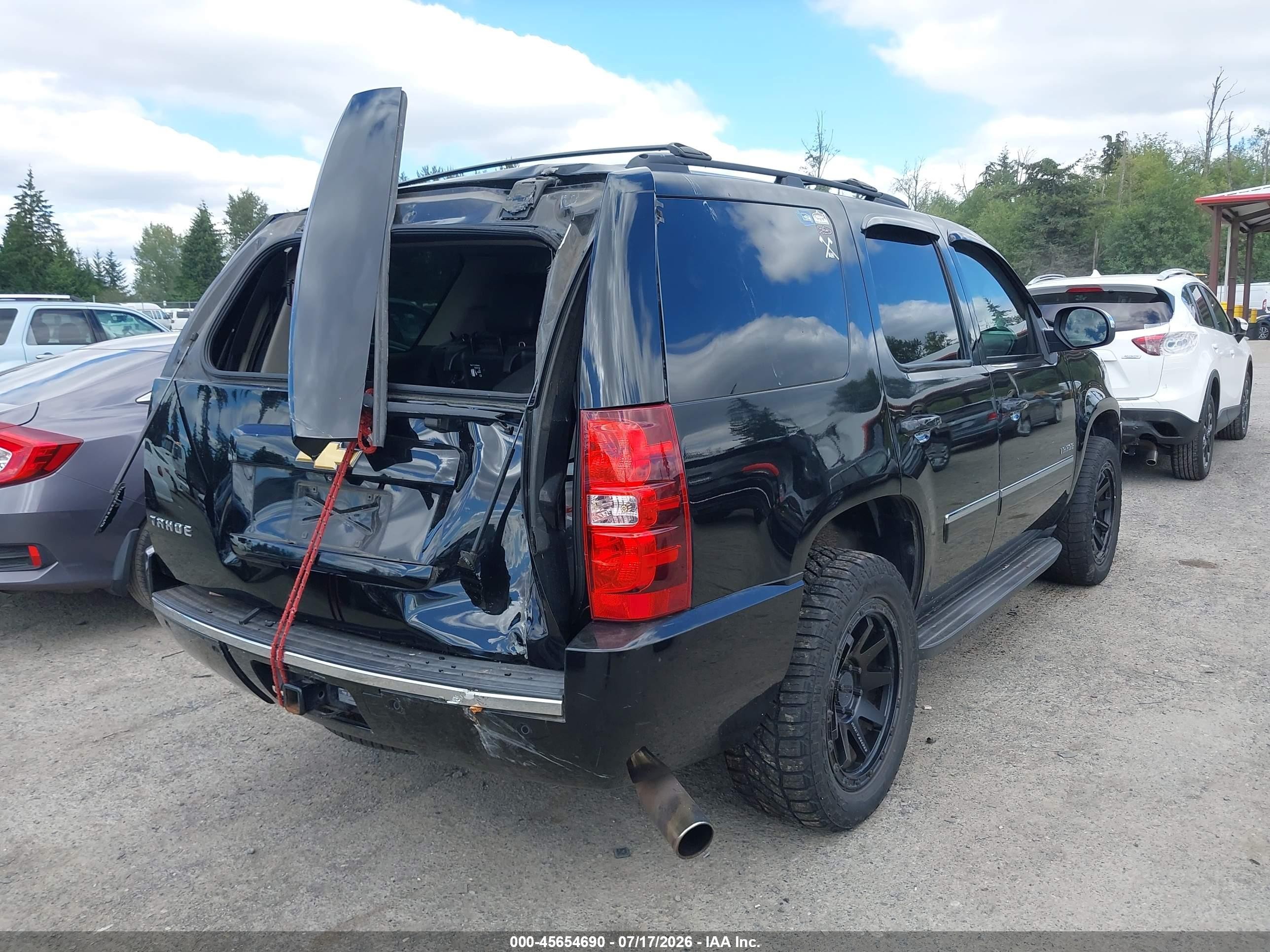 2013 Chevrolet Tahoe Ltz Черный vin: 1GNSKCE04DR195008