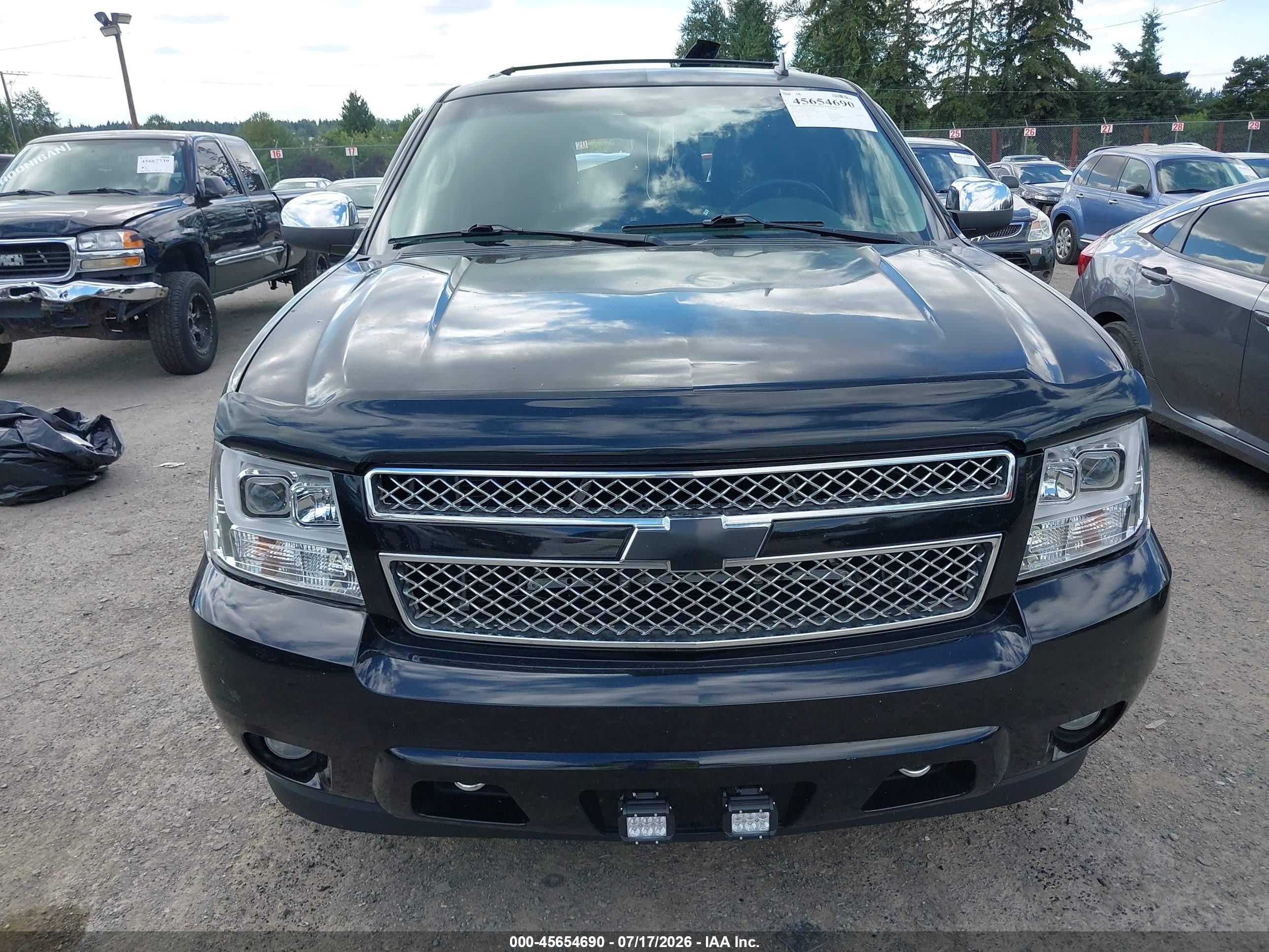 2013 Chevrolet Tahoe Ltz Черный vin: 1GNSKCE04DR195008