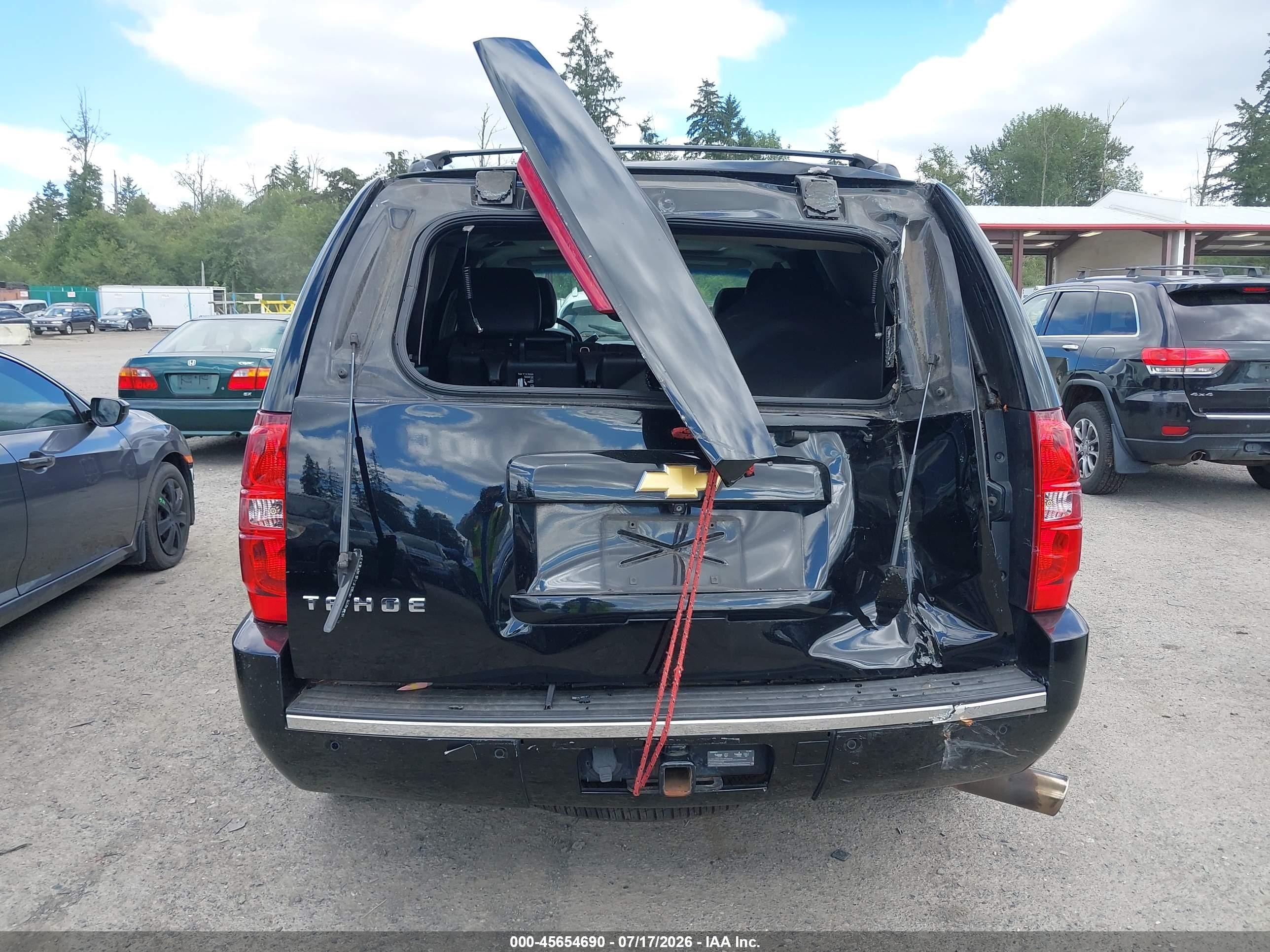 2013 Chevrolet Tahoe Ltz Черный vin: 1GNSKCE04DR195008
