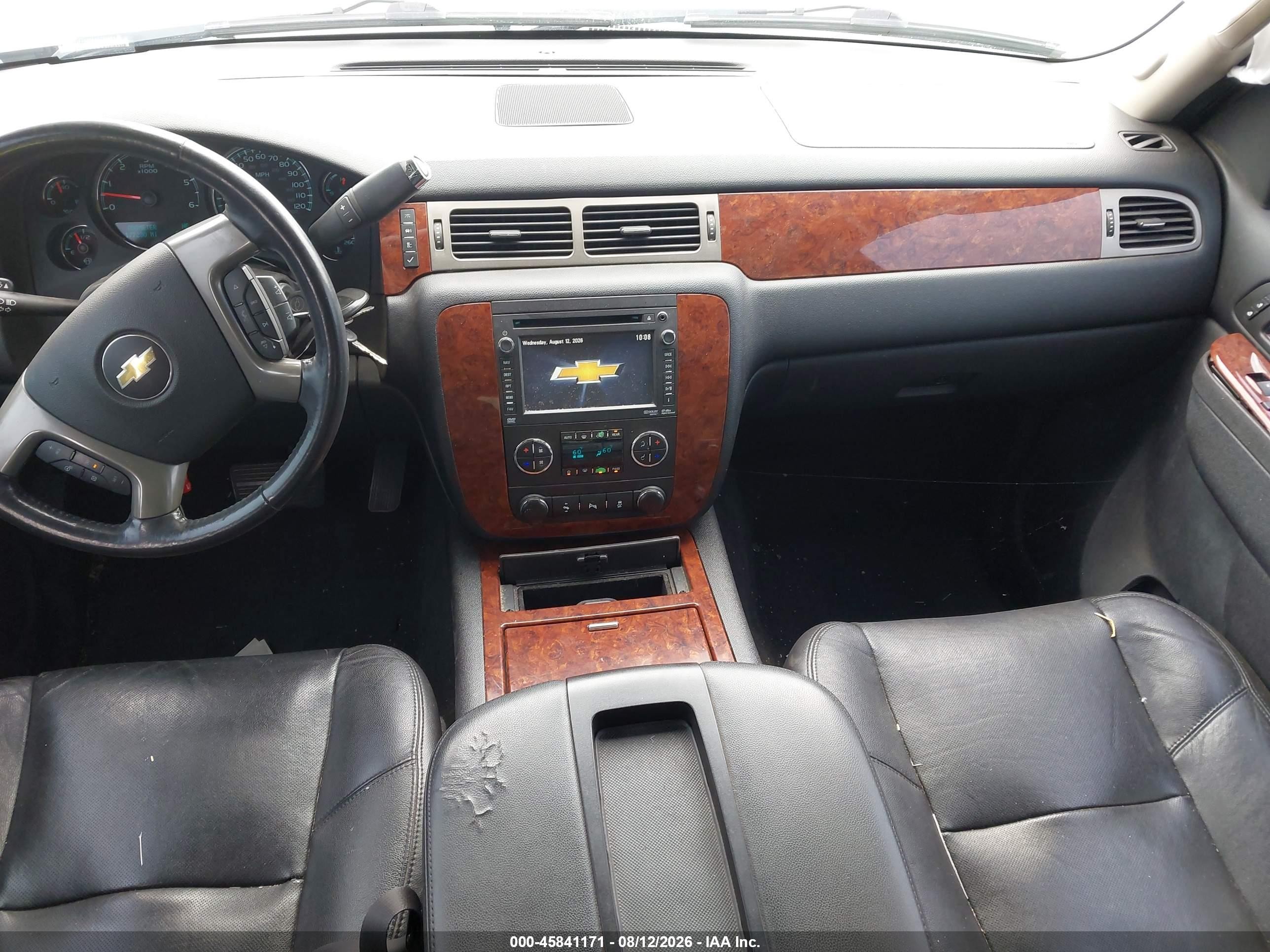 2013 Chevrolet Tahoe Ltz Pewter vin: 1GNSKCE04DR249178