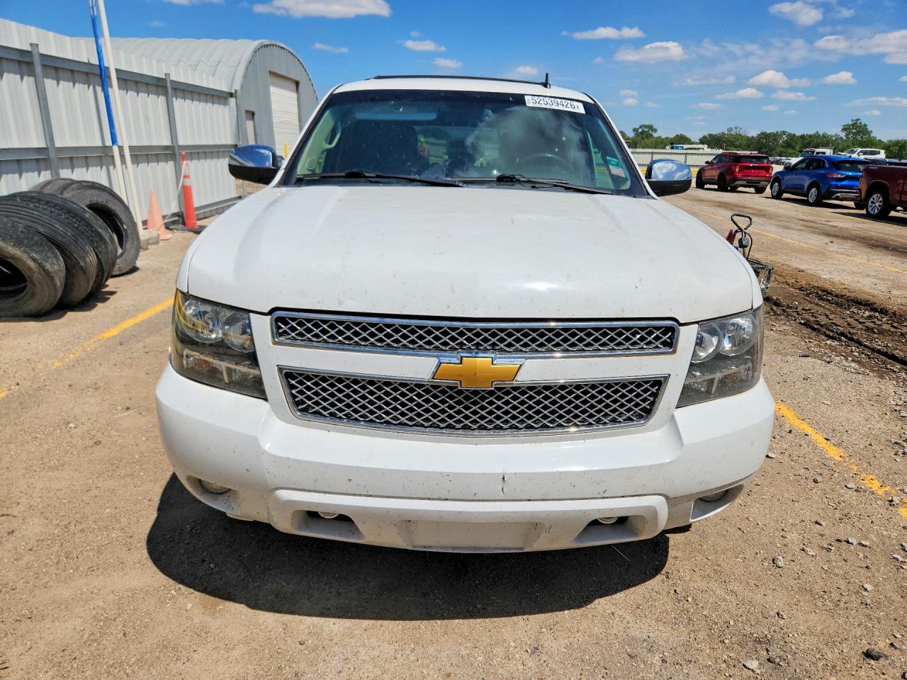 2013 Chevrolet Tahoe K1500 Ltz Белый vin: 1GNSKCE06DR274518