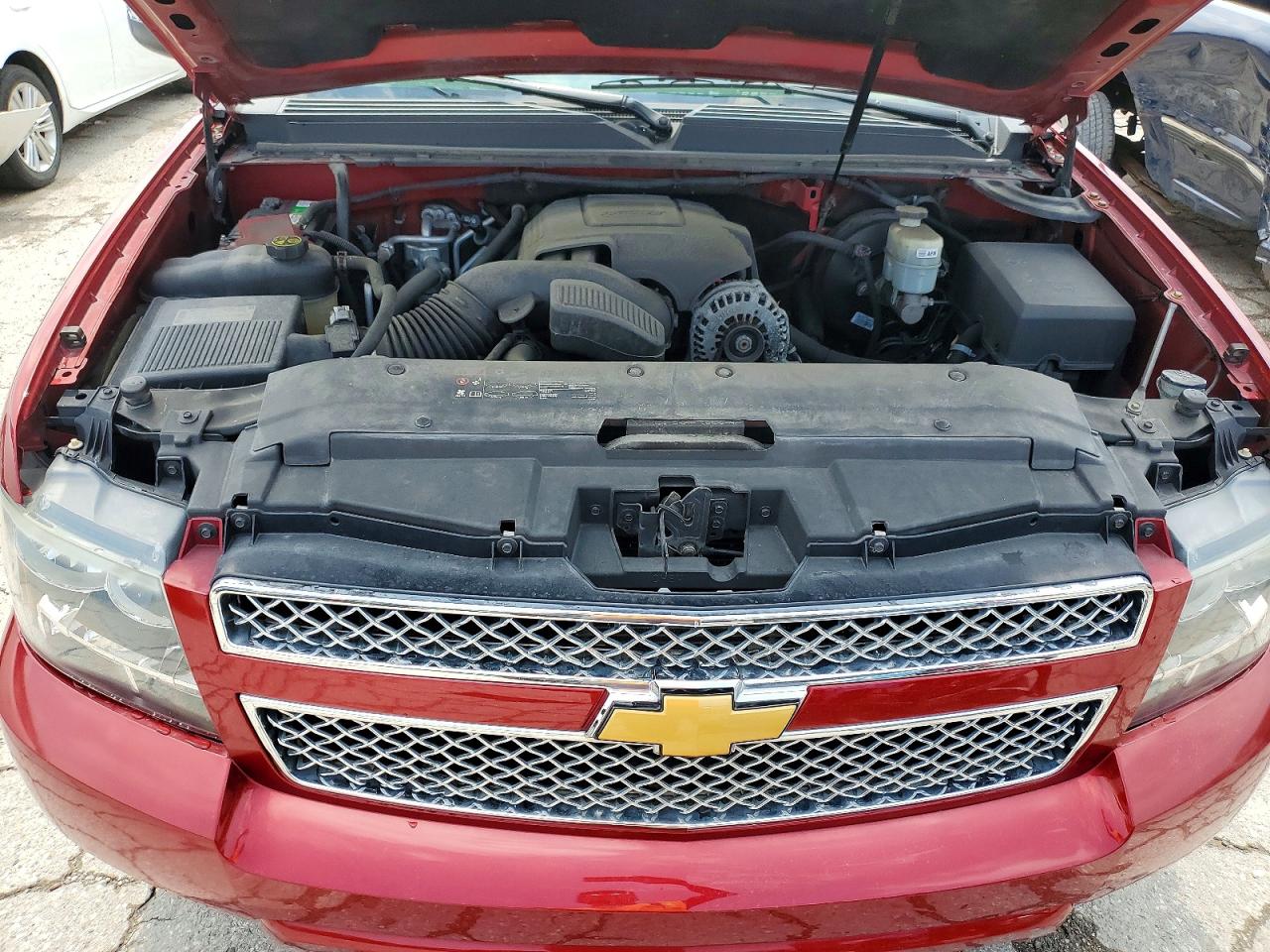 2014 Chevrolet Tahoe K1500 Ltz Red vin: 1GNSKCE06ER158771