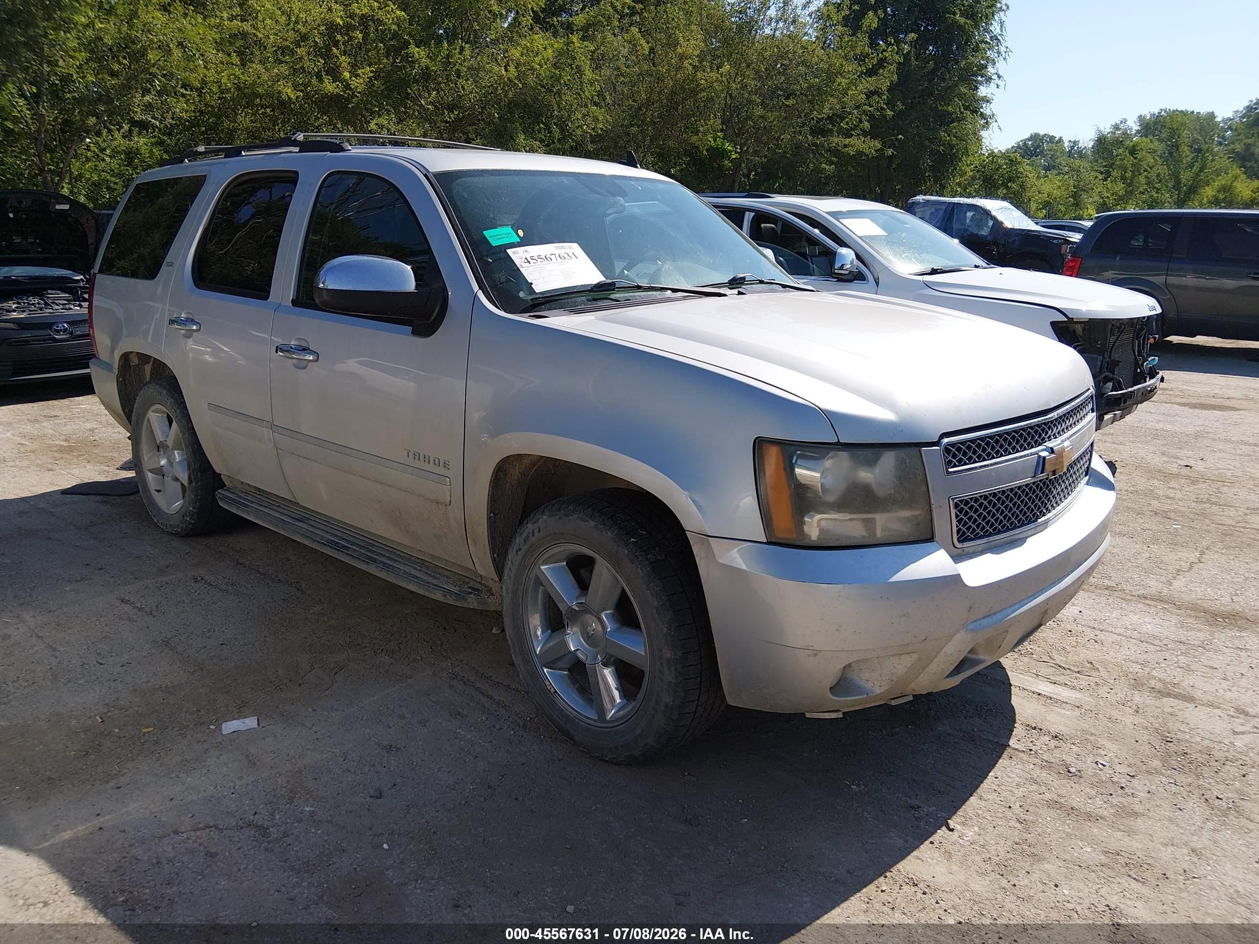 2011 Chevrolet Tahoe Ltz Tan vin: 1GNSKCE07BR119053