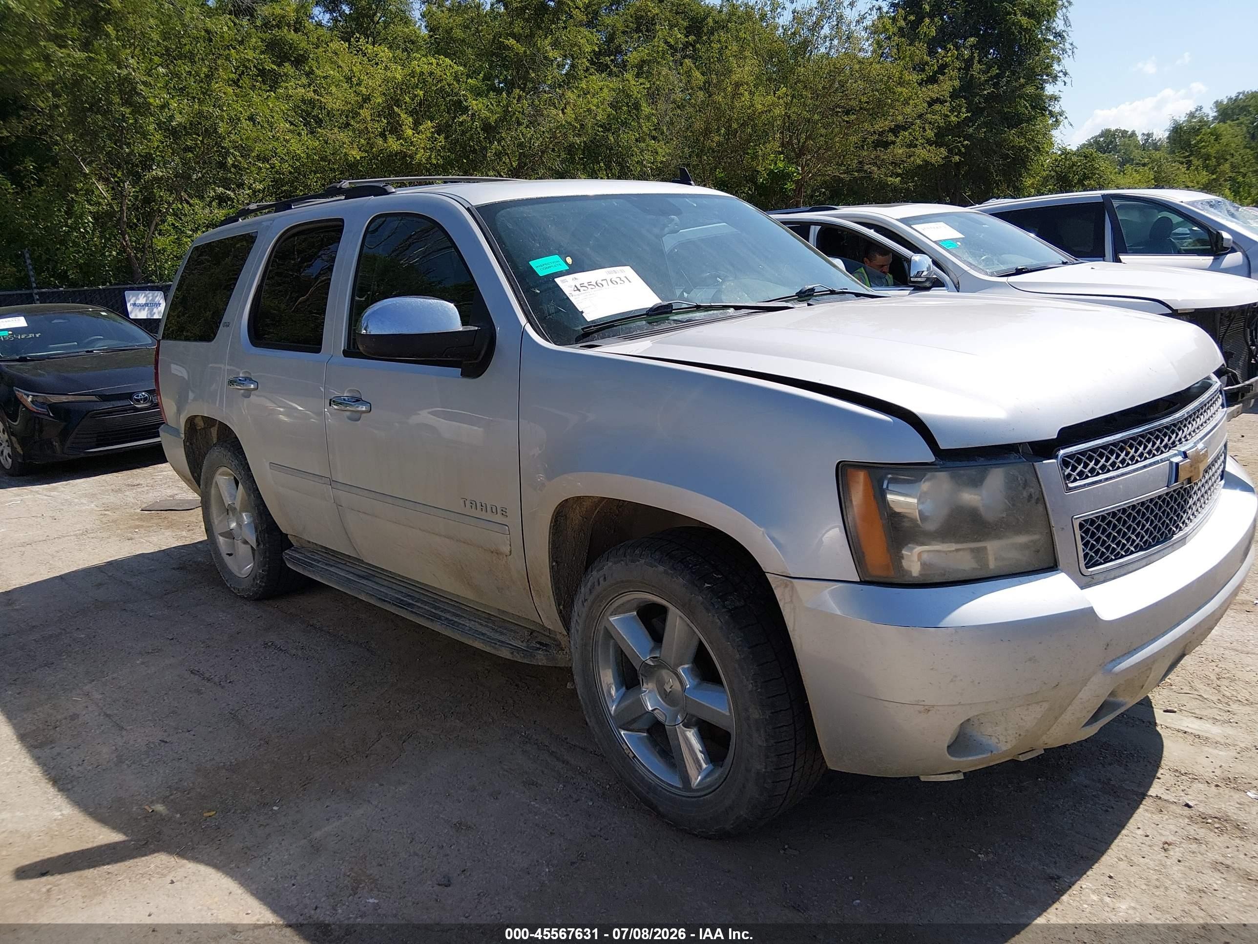 2011 Chevrolet Tahoe Ltz Tan vin: 1GNSKCE07BR119053