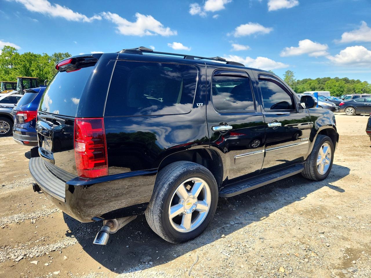 2014 Chevrolet Tahoe K1500 Ltz Black vin: 1GNSKCE07ER132339
