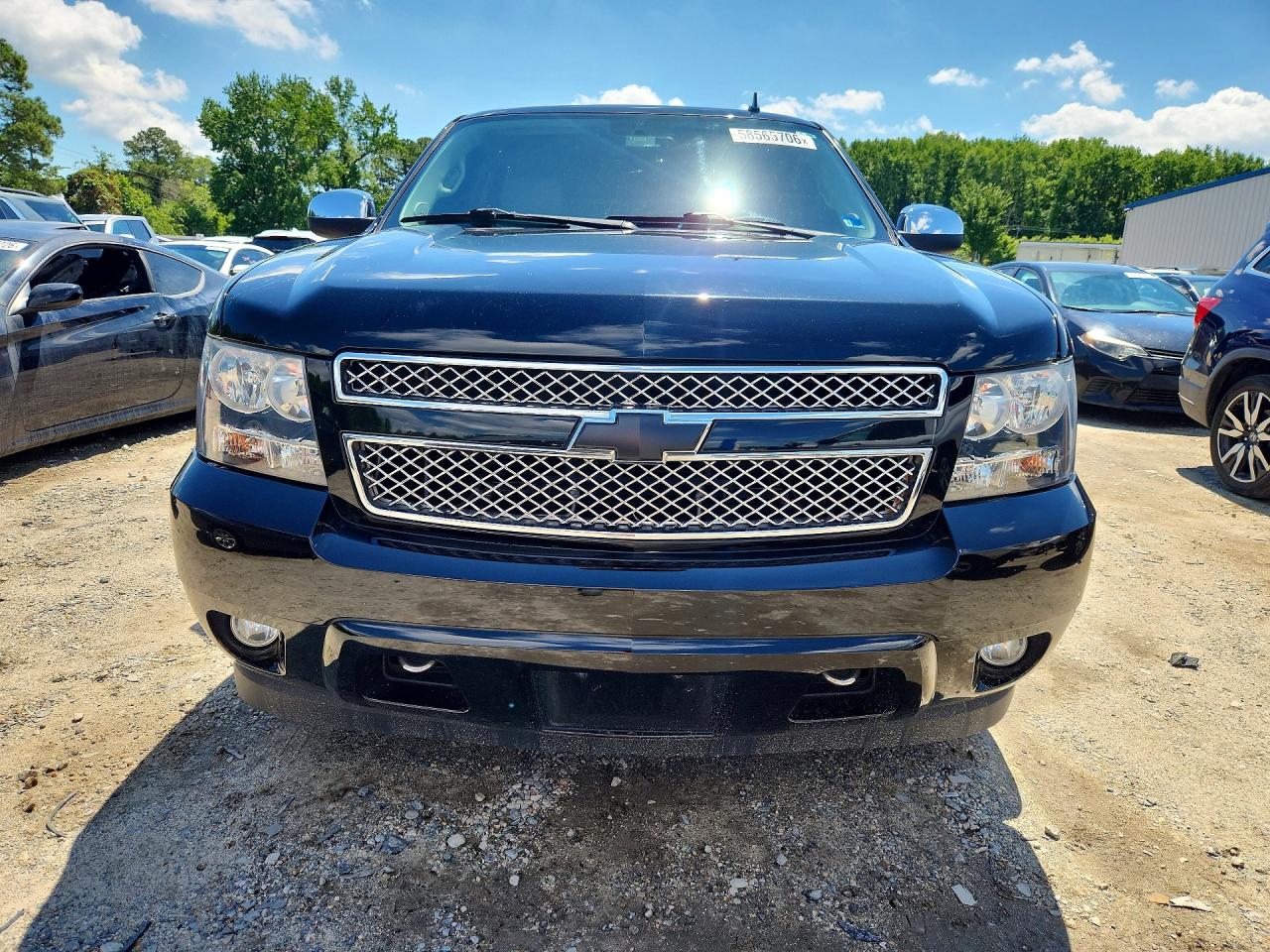 2014 Chevrolet Tahoe K1500 Ltz Black vin: 1GNSKCE07ER132339