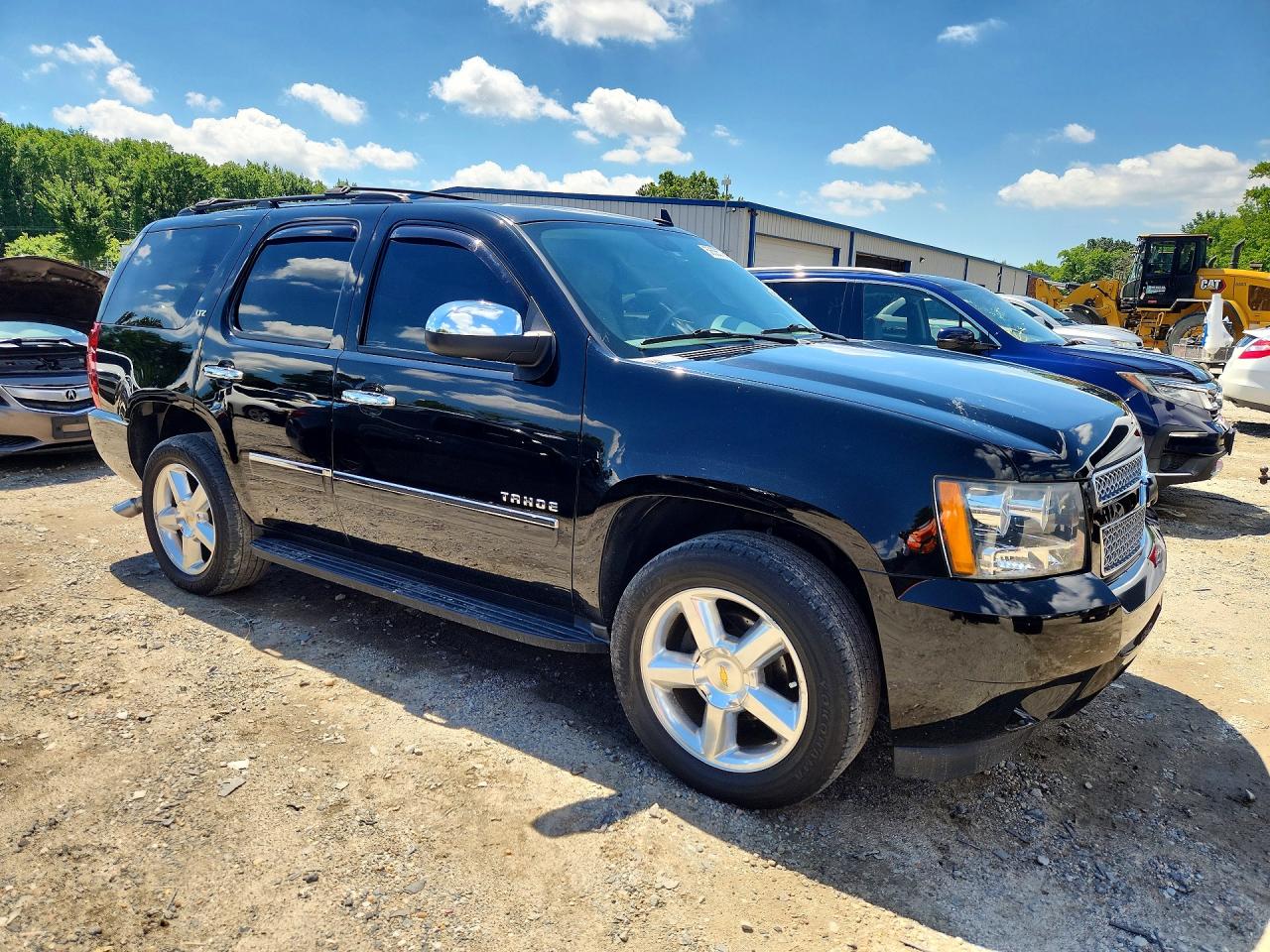 2014 Chevrolet Tahoe K1500 Ltz Black vin: 1GNSKCE07ER132339