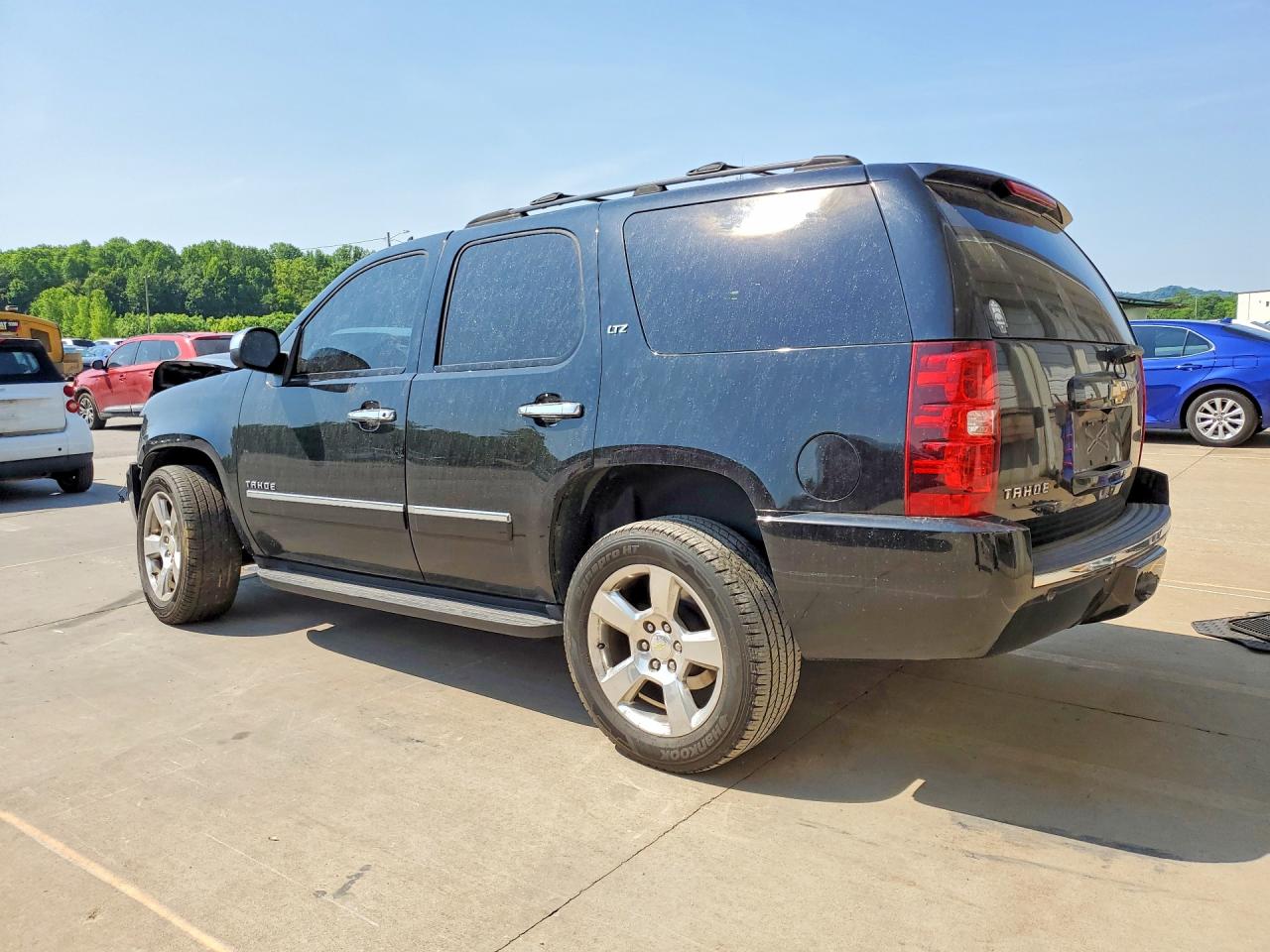 2013 Chevrolet Tahoe K1500 Ltz Black vin: 1GNSKCE08DR171343