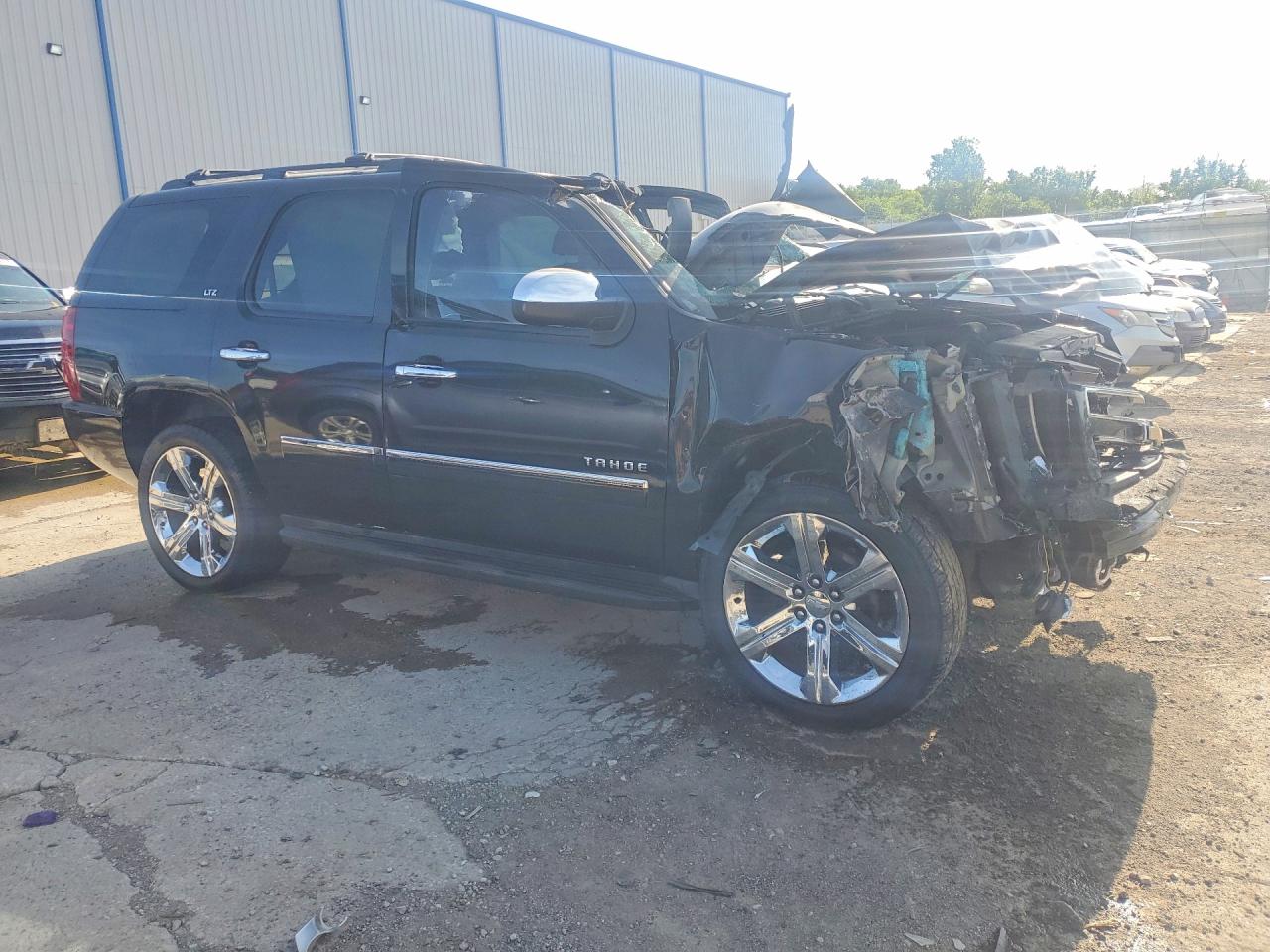2011 Chevrolet Tahoe K1500 Ltz Black vin: 1GNSKCE0XBR177366