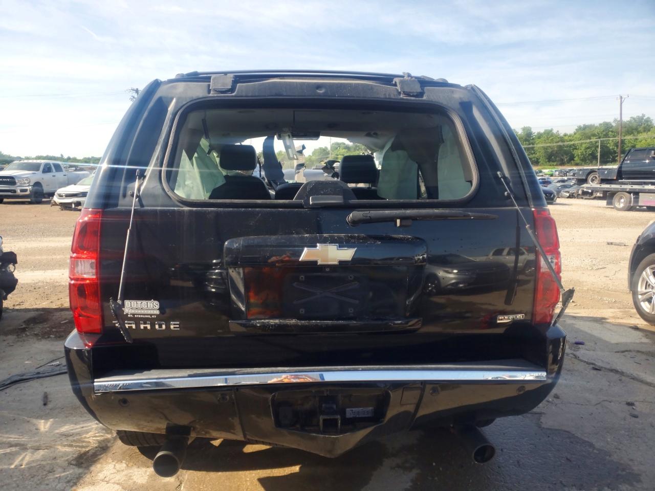 2011 Chevrolet Tahoe K1500 Ltz Black vin: 1GNSKCE0XBR177366