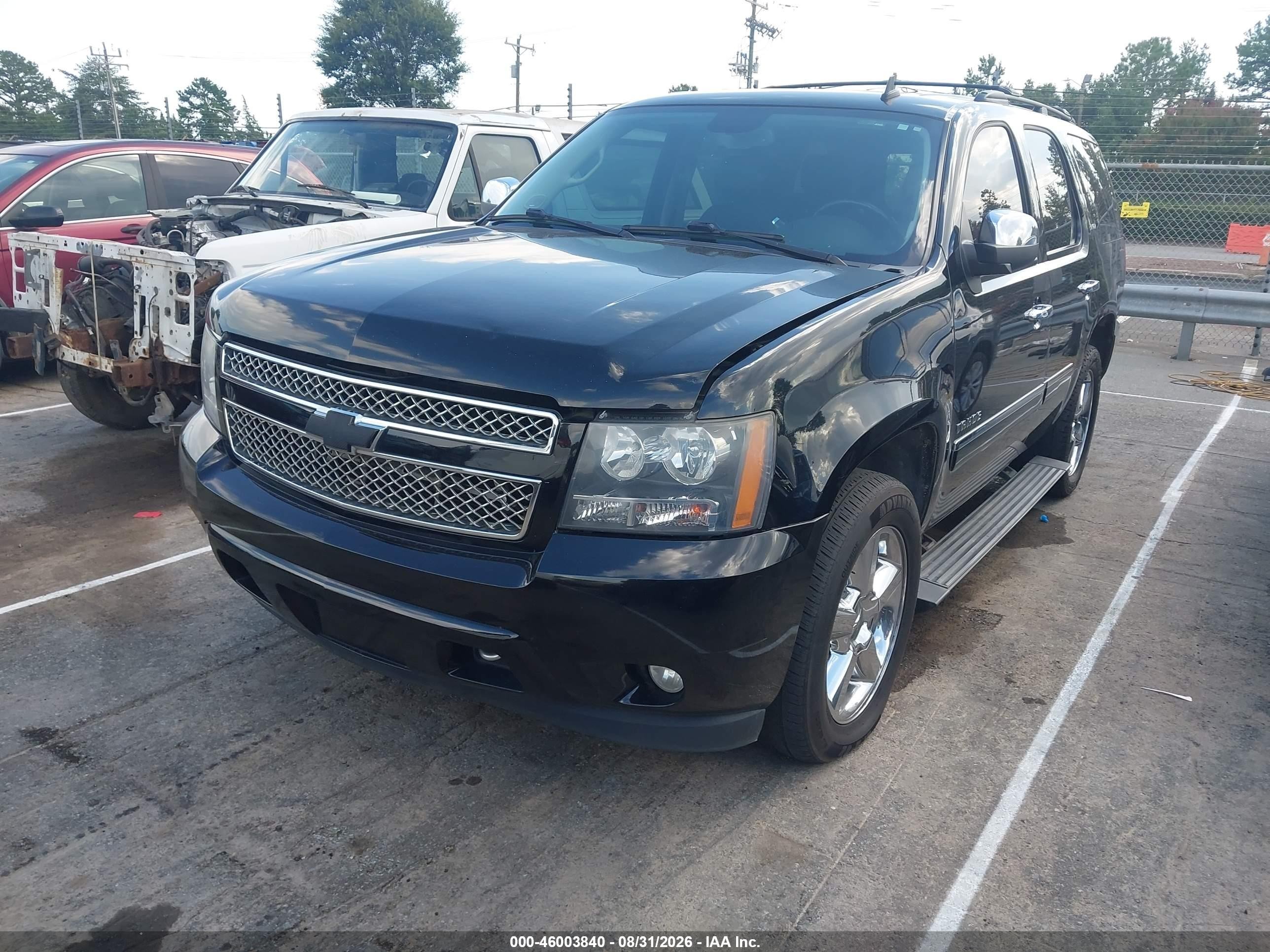 2013 Chevrolet Tahoe Ltz Black vin: 1GNSKCE0XDR130695