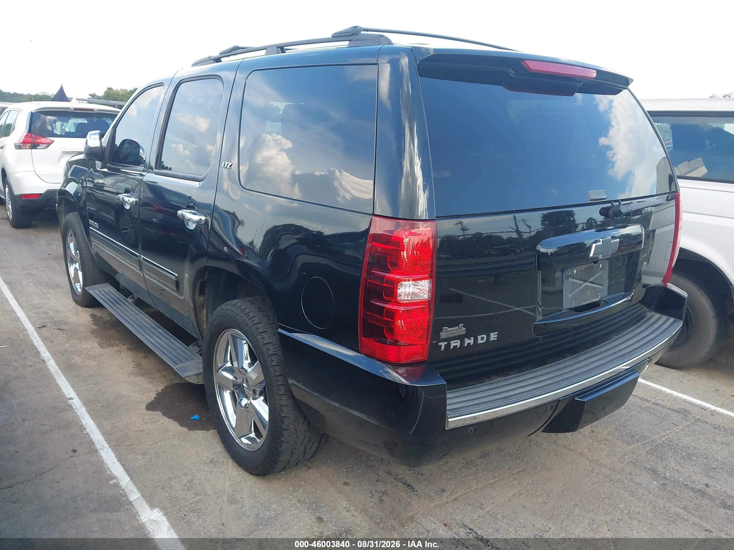 2013 Chevrolet Tahoe Ltz Black vin: 1GNSKCE0XDR130695