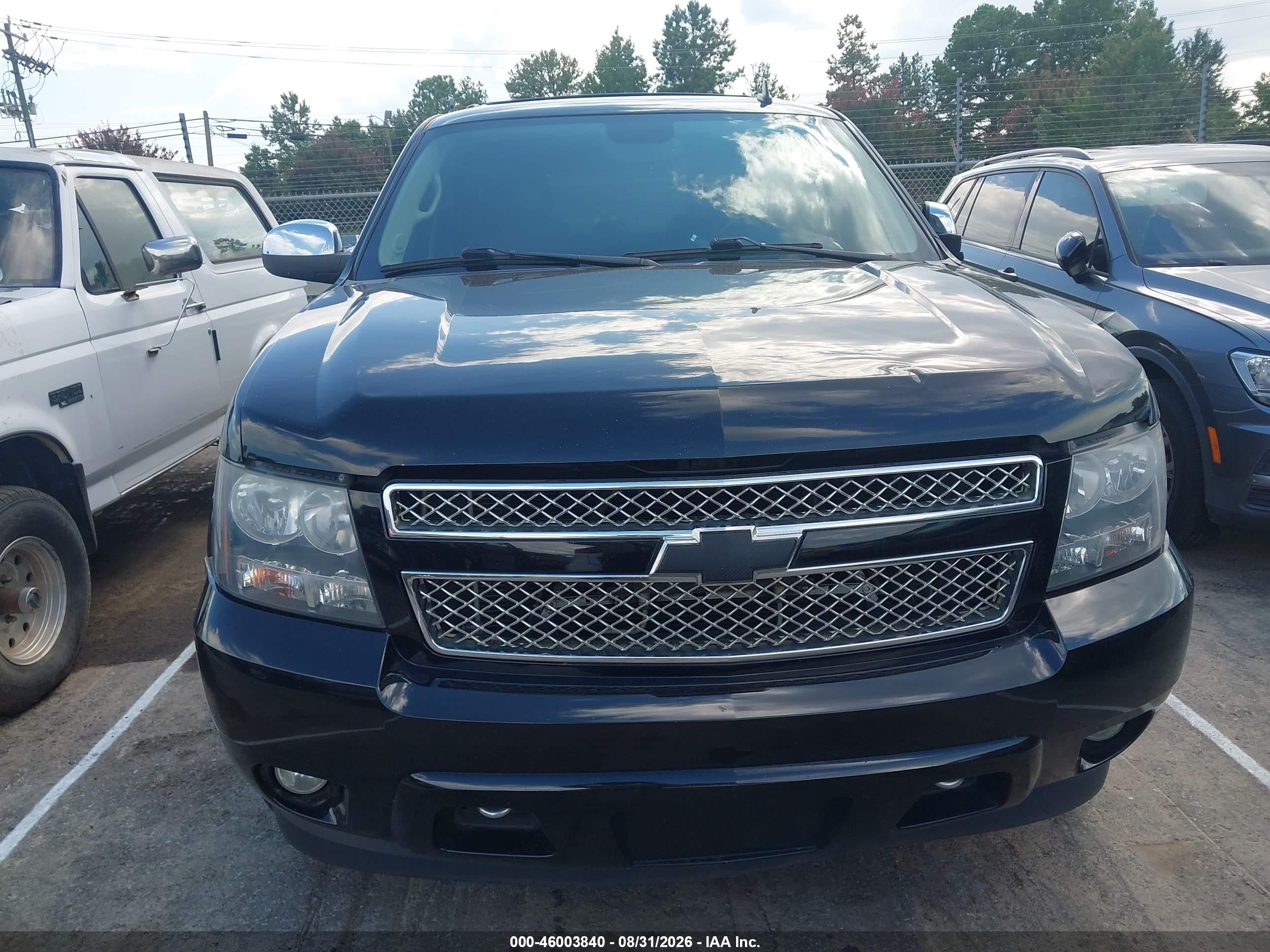 2013 Chevrolet Tahoe Ltz Black vin: 1GNSKCE0XDR130695