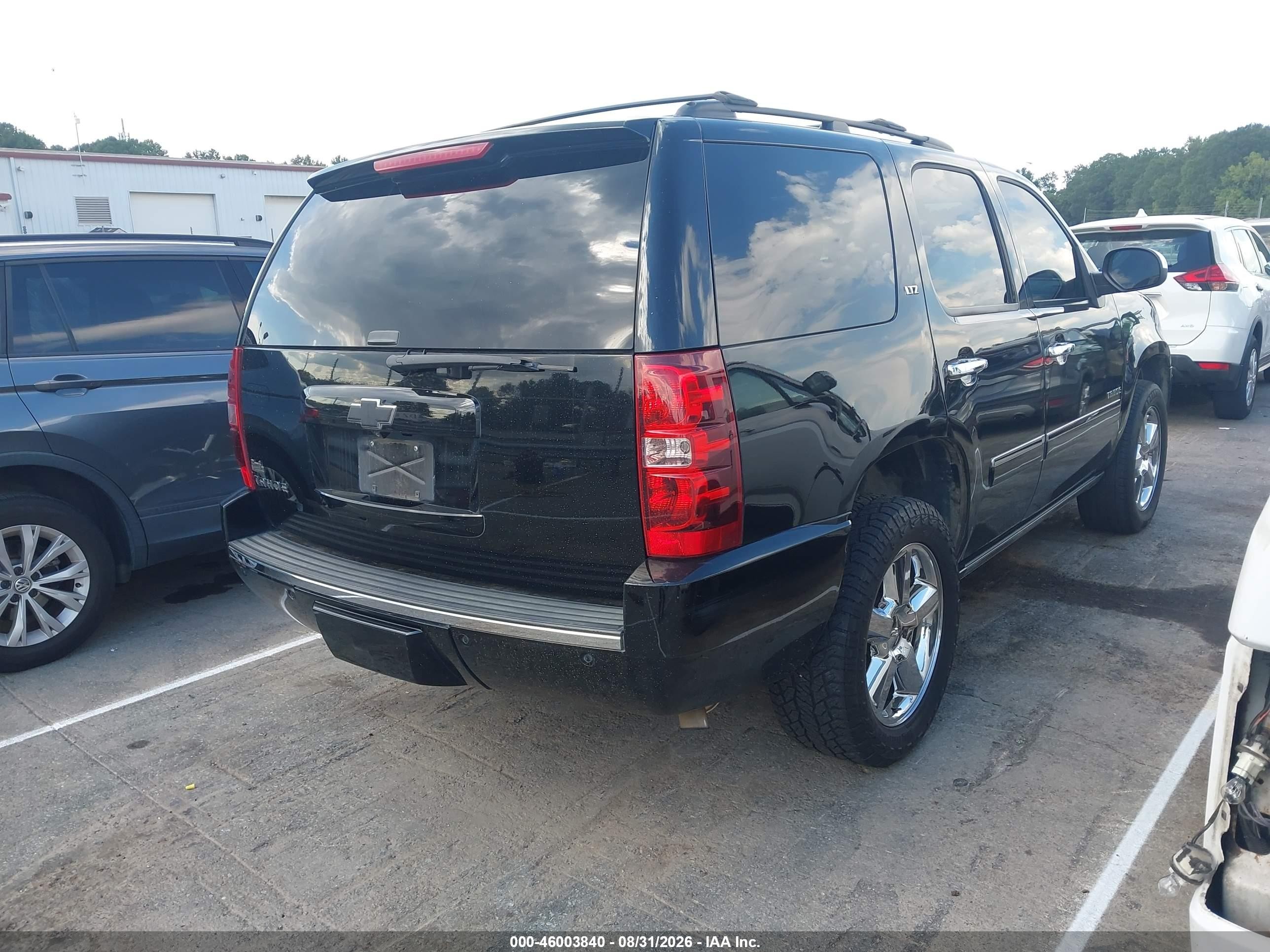 2013 Chevrolet Tahoe Ltz Black vin: 1GNSKCE0XDR130695