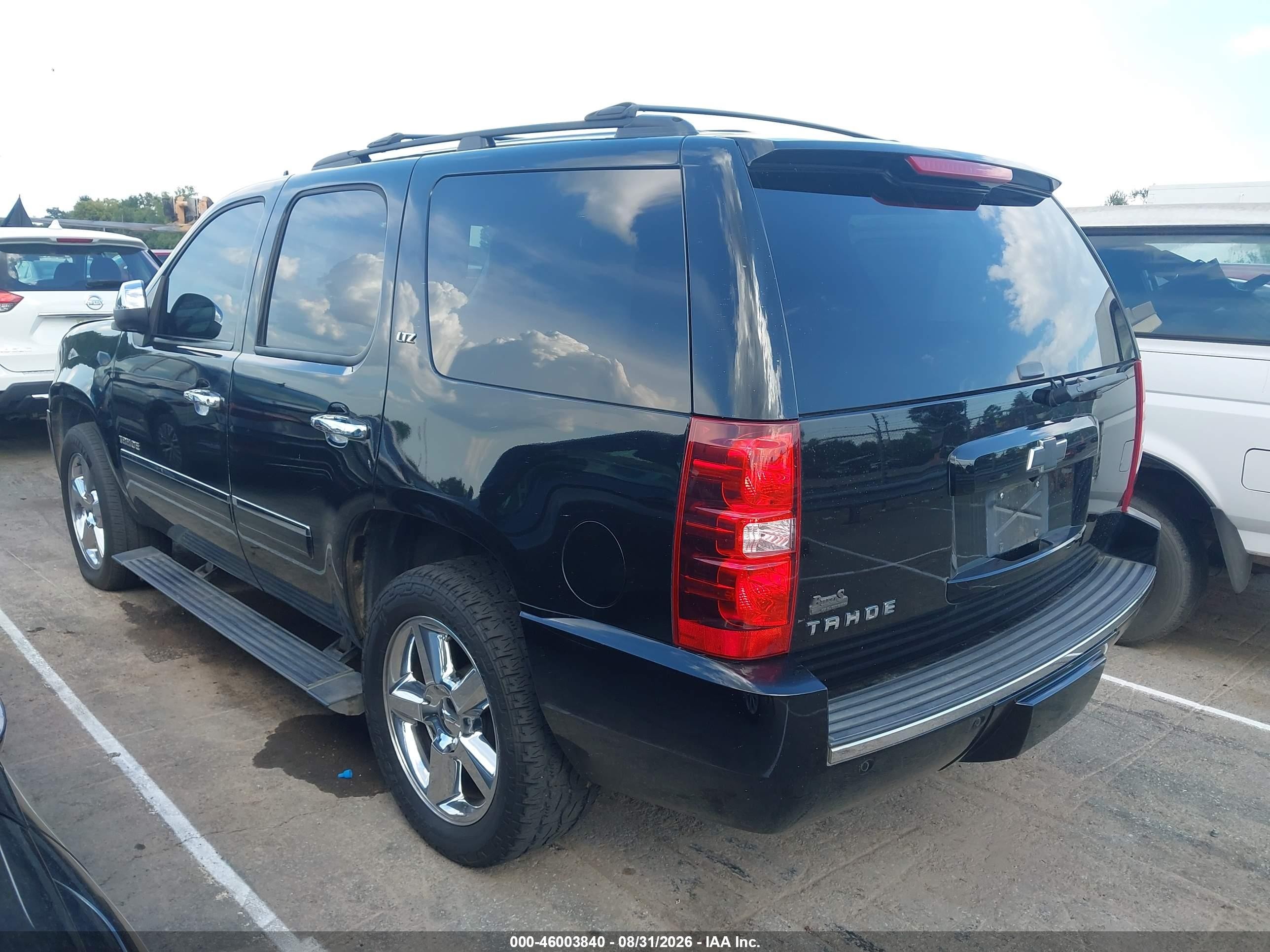 2013 Chevrolet Tahoe Ltz Black vin: 1GNSKCE0XDR130695