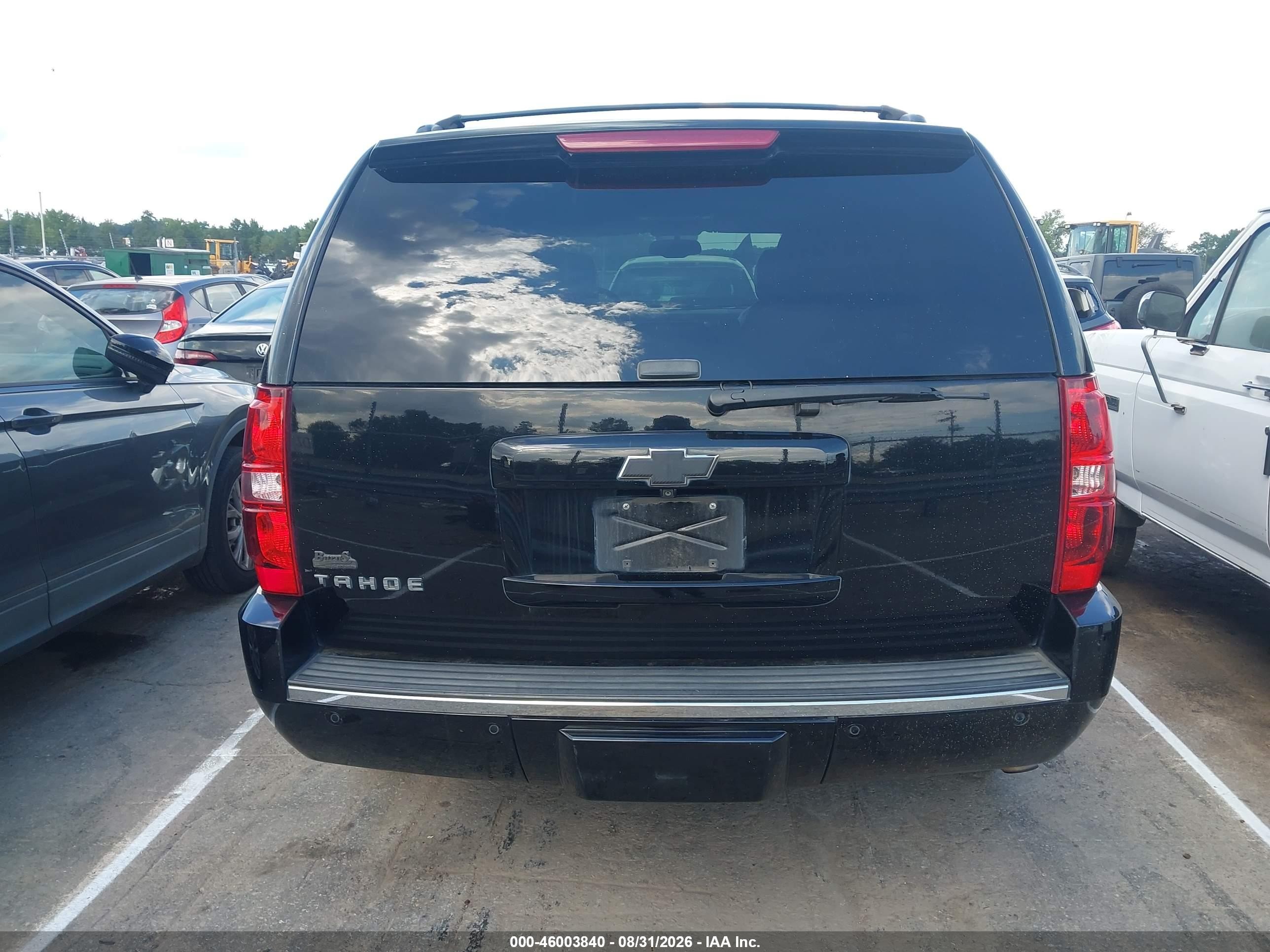 2013 Chevrolet Tahoe Ltz Black vin: 1GNSKCE0XDR130695