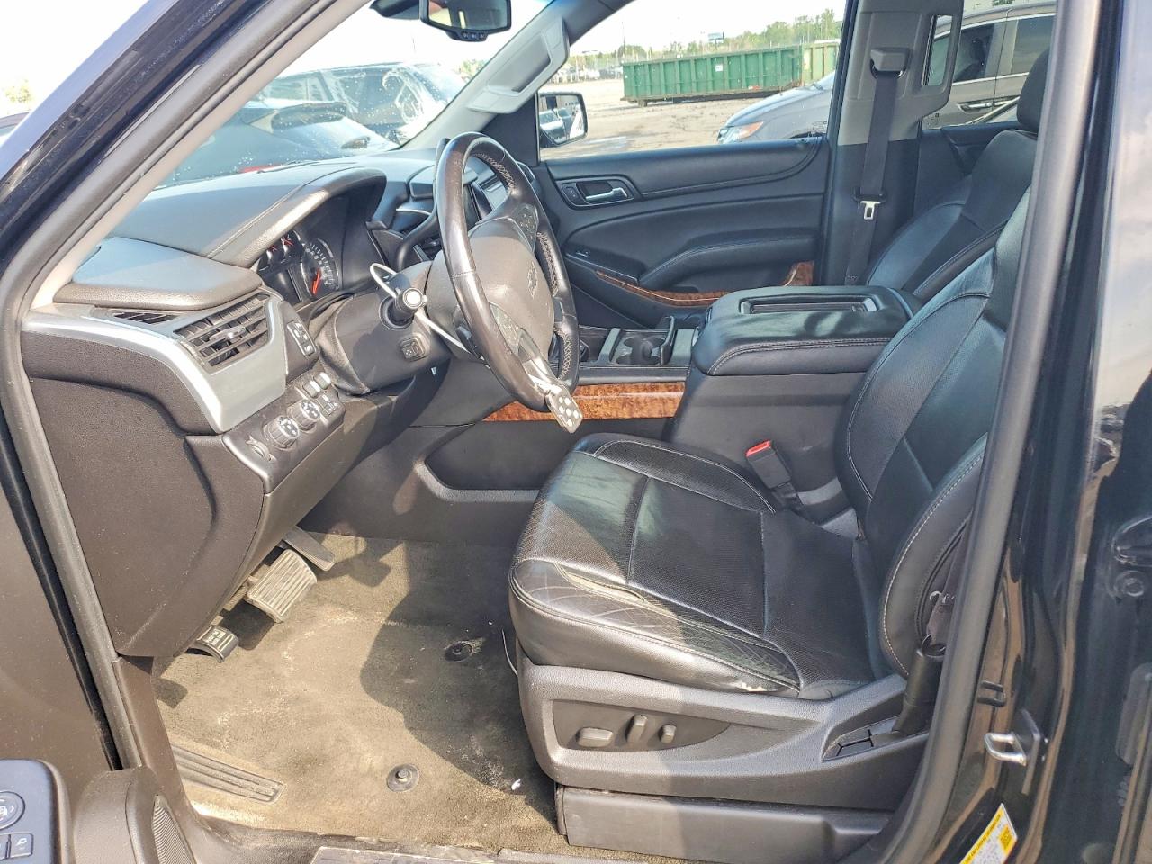 2015 Chevrolet Tahoe K1500 Ltz Black vin: 1GNSKCKC0FR104785