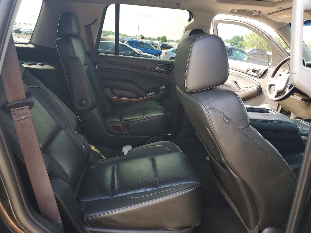 2015 Chevrolet Tahoe K1500 Ltz Black vin: 1GNSKCKC0FR104785