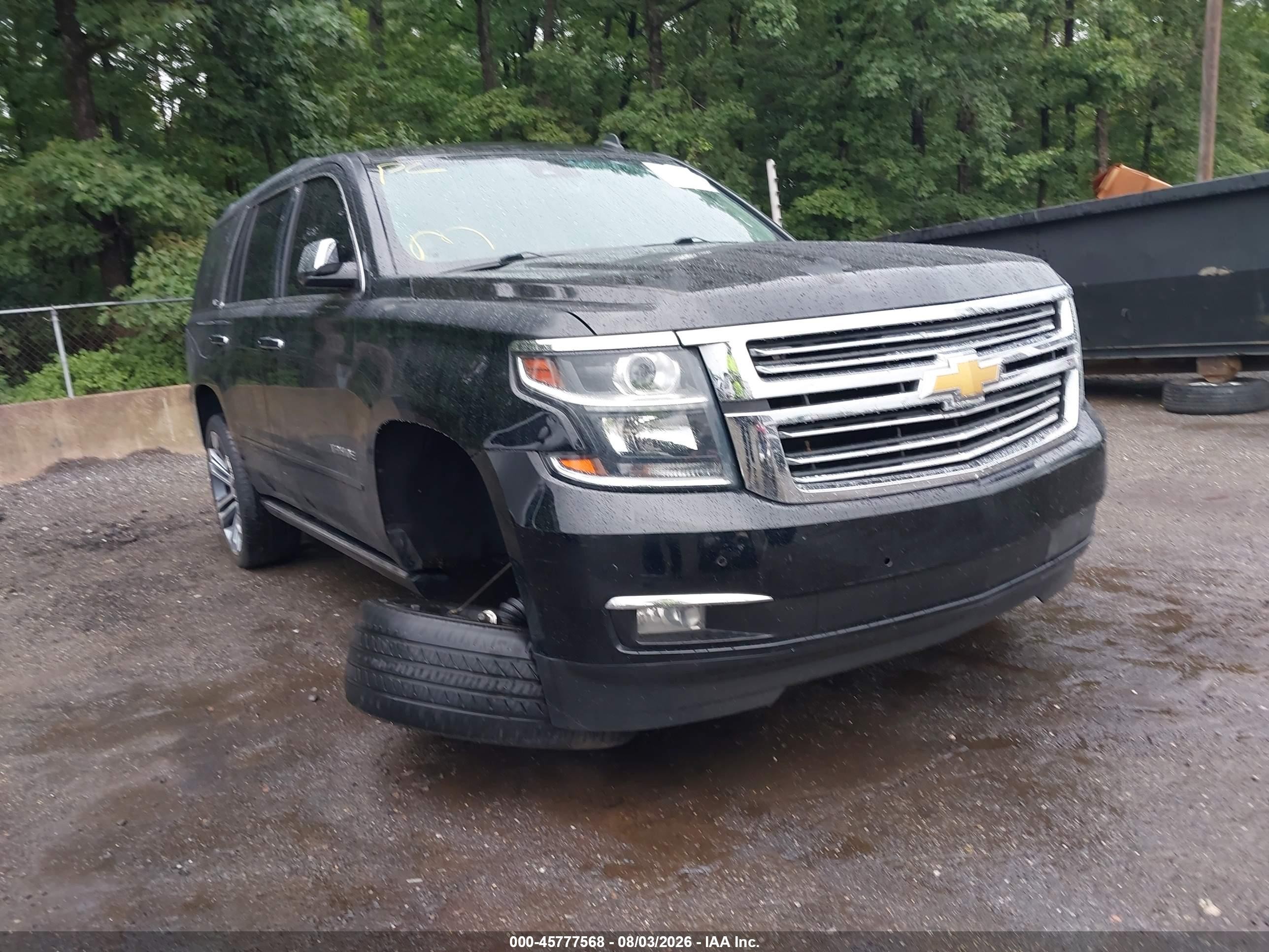 2015 Chevrolet Tahoe Ltz Черный vin: 1GNSKCKC0FR105774