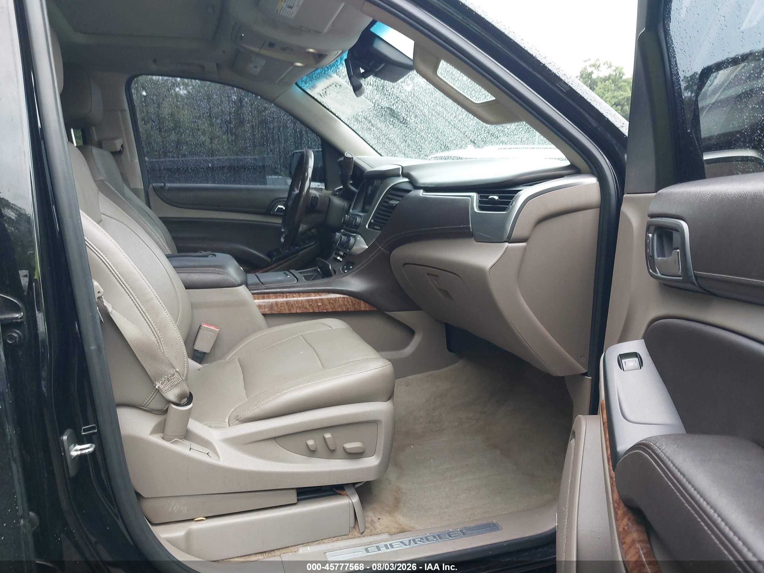 2015 Chevrolet Tahoe Ltz Черный vin: 1GNSKCKC0FR105774