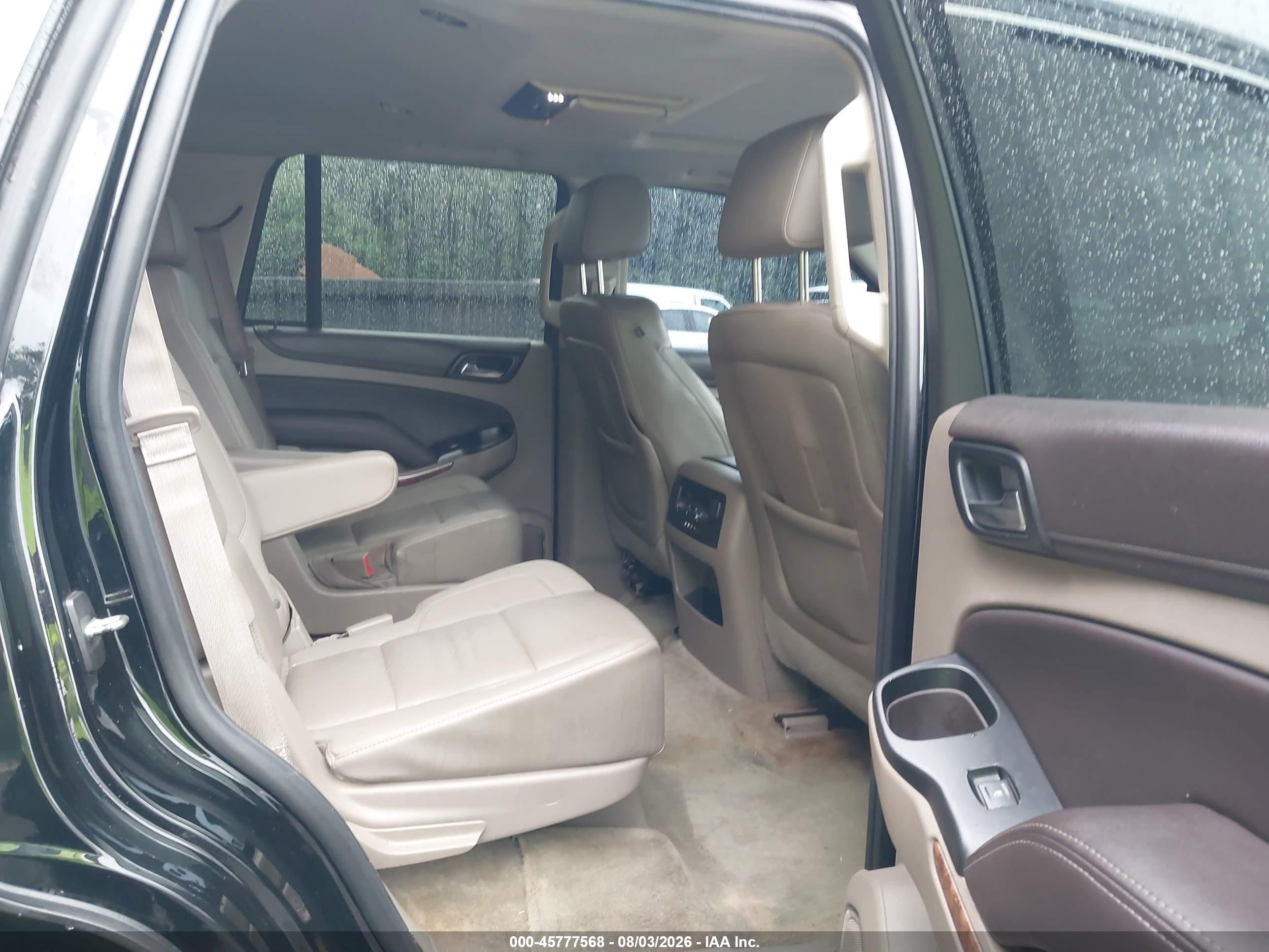 2015 Chevrolet Tahoe Ltz Черный vin: 1GNSKCKC0FR105774