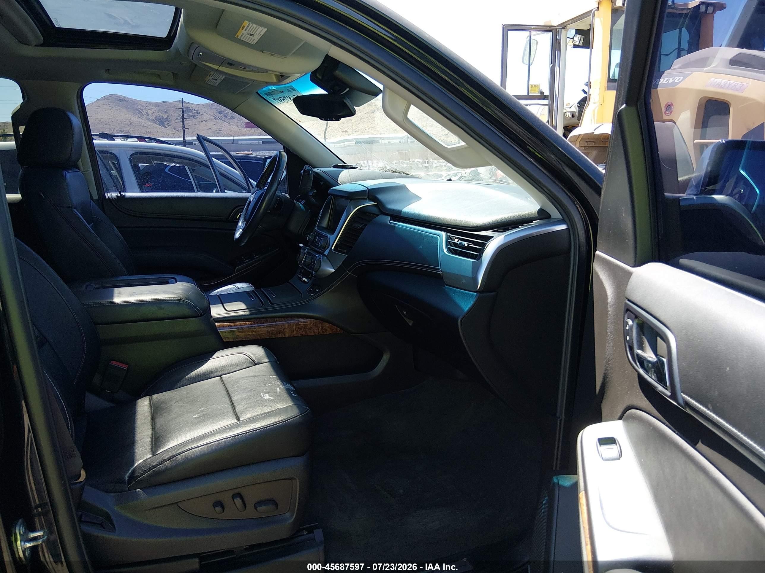 2015 Chevrolet Tahoe Ltz Черный vin: 1GNSKCKC0FR169880