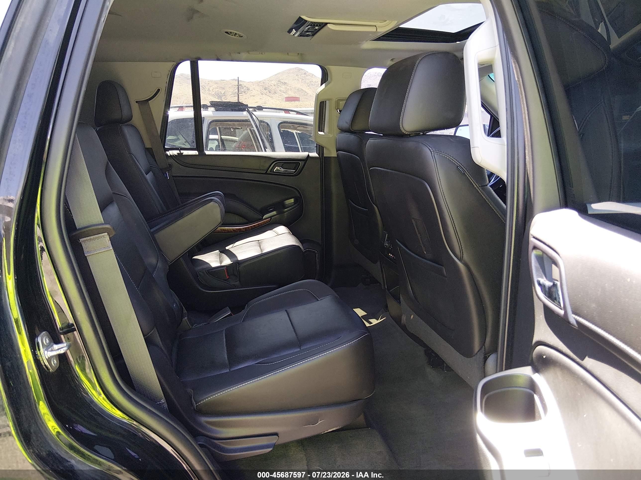 2015 Chevrolet Tahoe Ltz Черный vin: 1GNSKCKC0FR169880