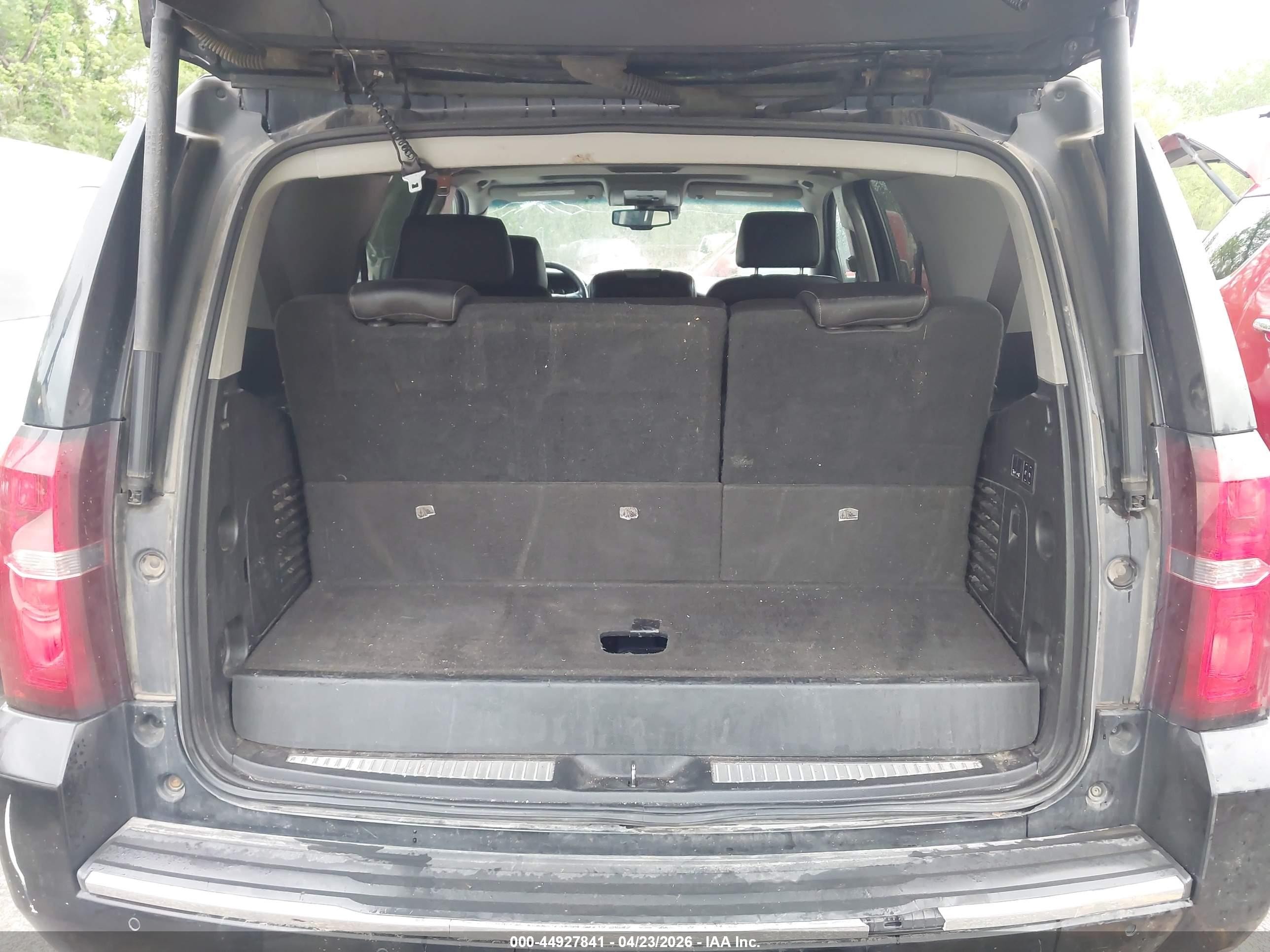 2015 Chevrolet Tahoe Ltz Black vin: 1GNSKCKC0FR201257