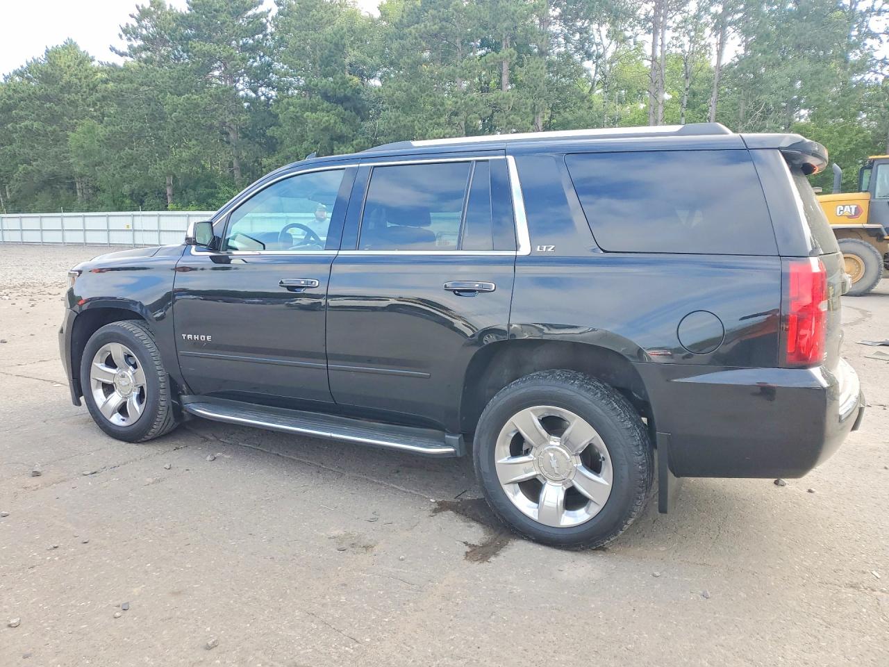 2015 Chevrolet Tahoe K1500 Ltz Black vin: 1GNSKCKC0FR686189