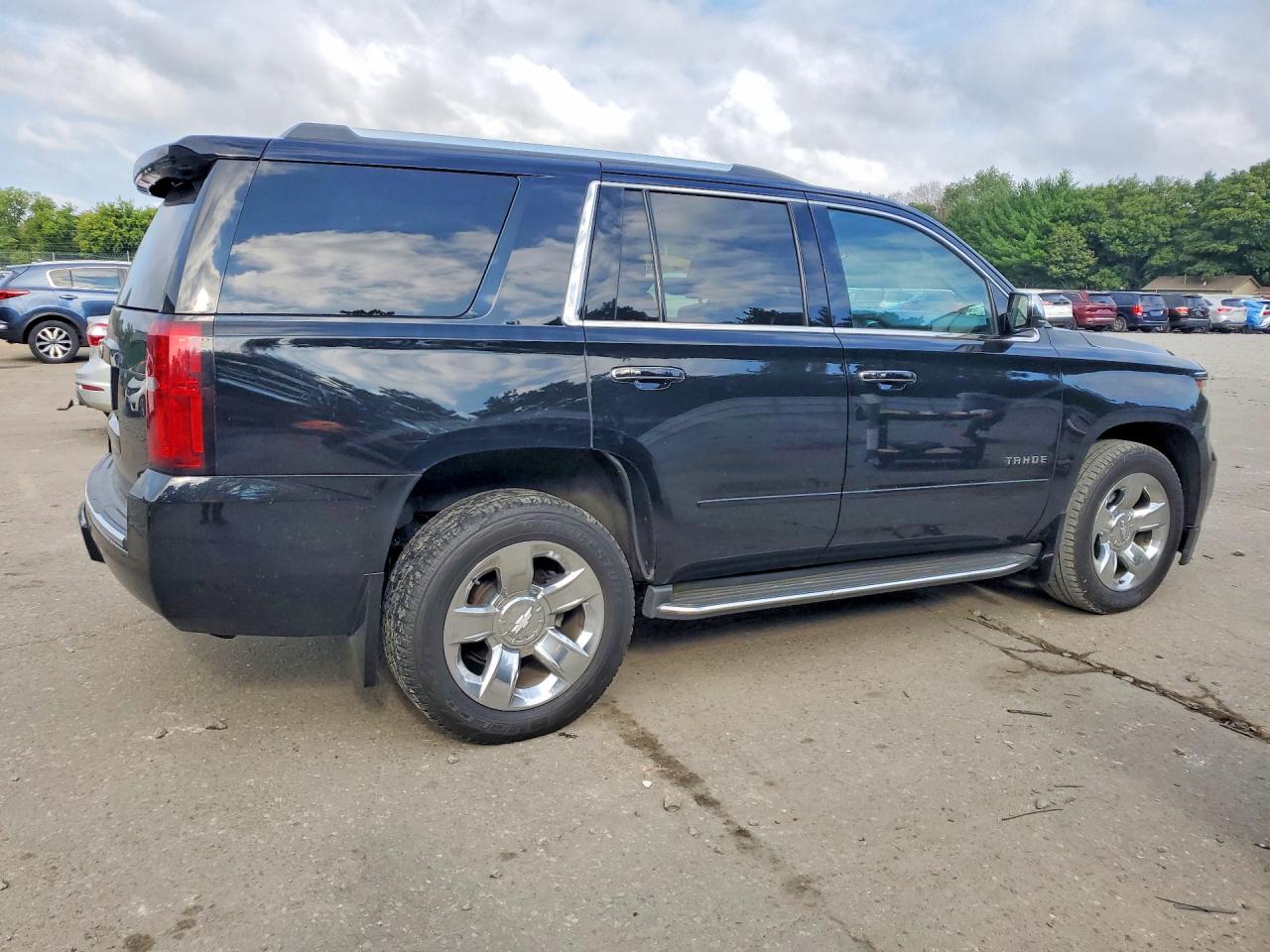 2015 Chevrolet Tahoe K1500 Ltz Black vin: 1GNSKCKC0FR686189