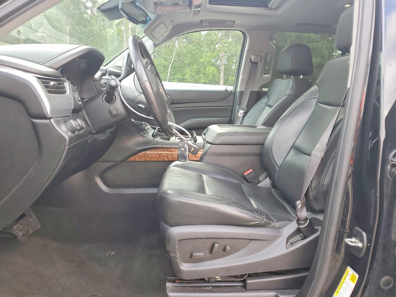 2015 Chevrolet Tahoe K1500 Ltz Black vin: 1GNSKCKC0FR686189