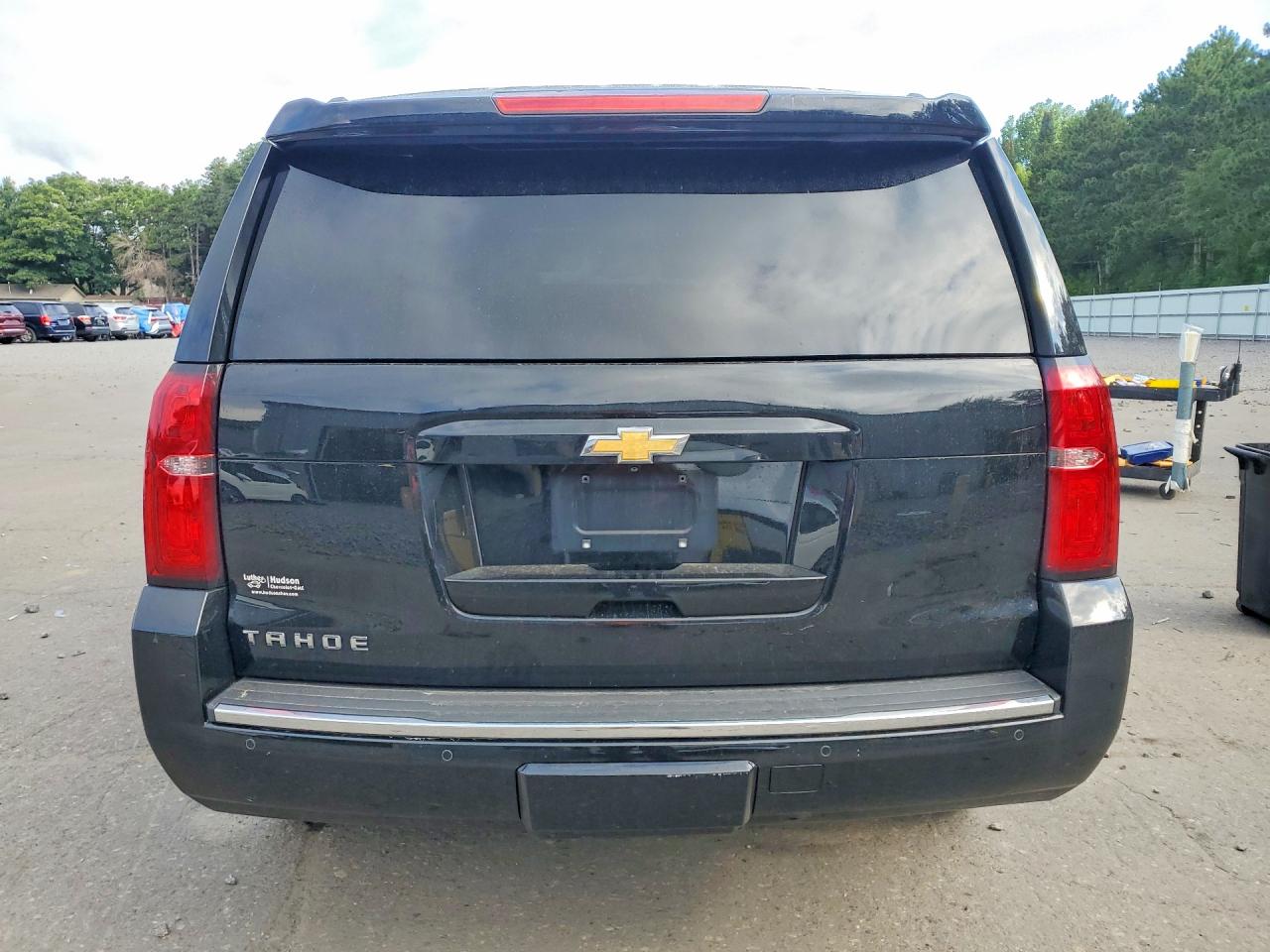 2015 Chevrolet Tahoe K1500 Ltz Black vin: 1GNSKCKC0FR686189