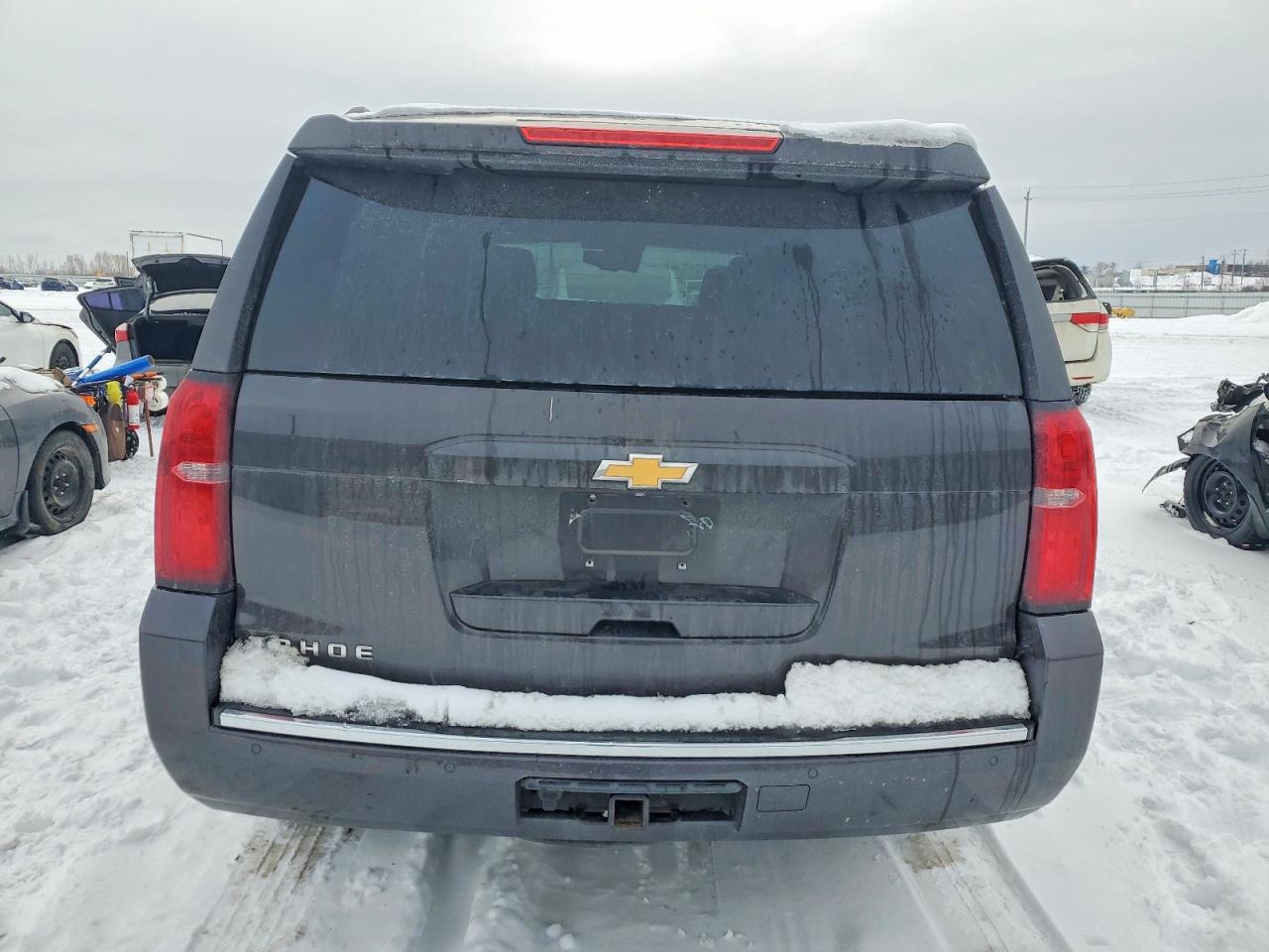 2015 Chevrolet Tahoe K1500 Ltz Charcoal vin: 1GNSKCKC0FR697242