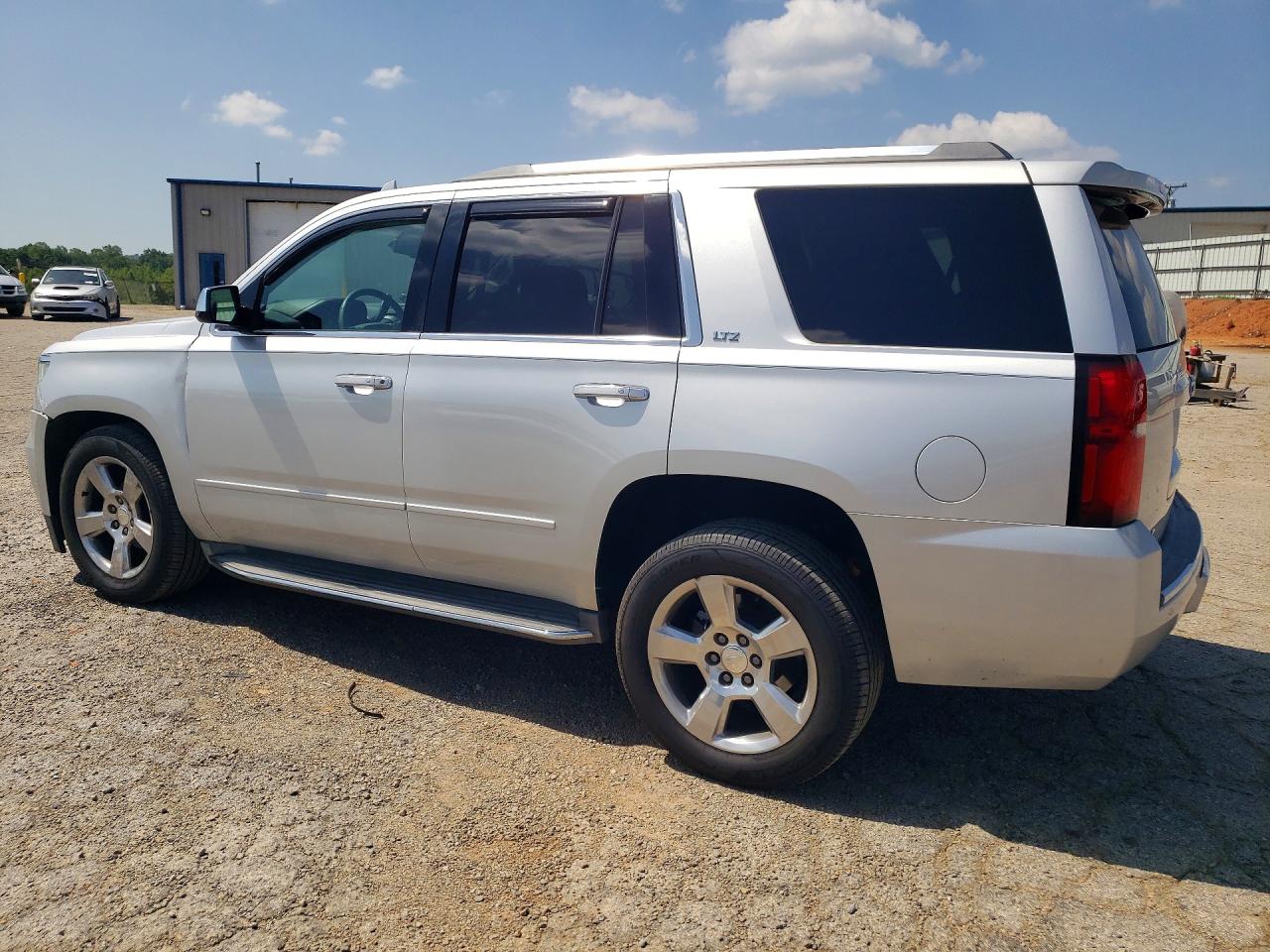 2015 Chevrolet Tahoe K1500 Ltz Silver vin: 1GNSKCKC1FR523888