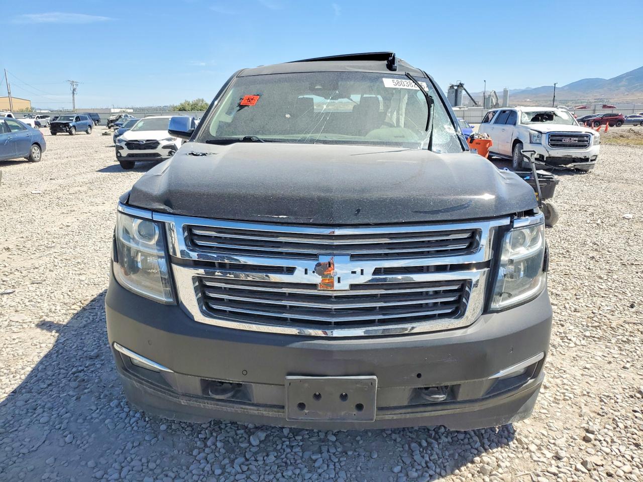 2015 Chevrolet Tahoe K1500 Ltz Black vin: 1GNSKCKC1FR547074