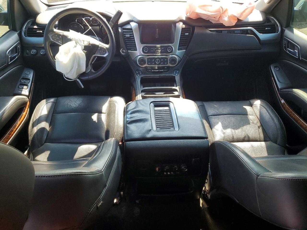 2015 Chevrolet Tahoe K1500 Ltz Charcoal vin: 1GNSKCKC1FR602140