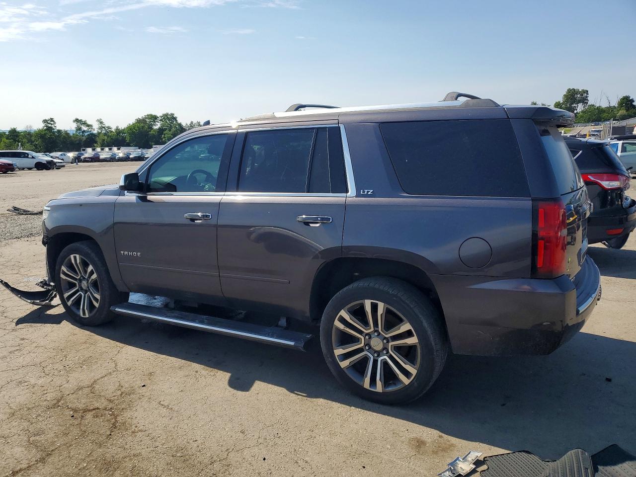 2015 Chevrolet Tahoe K1500 Ltz Charcoal vin: 1GNSKCKC1FR602140