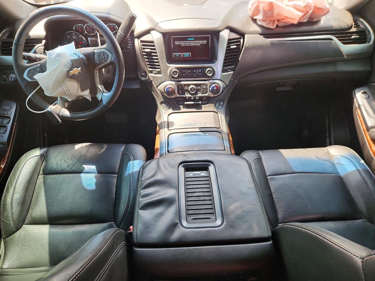 2015 Chevrolet Tahoe K1500 Ltz Gray vin: 1GNSKCKC1FR602140