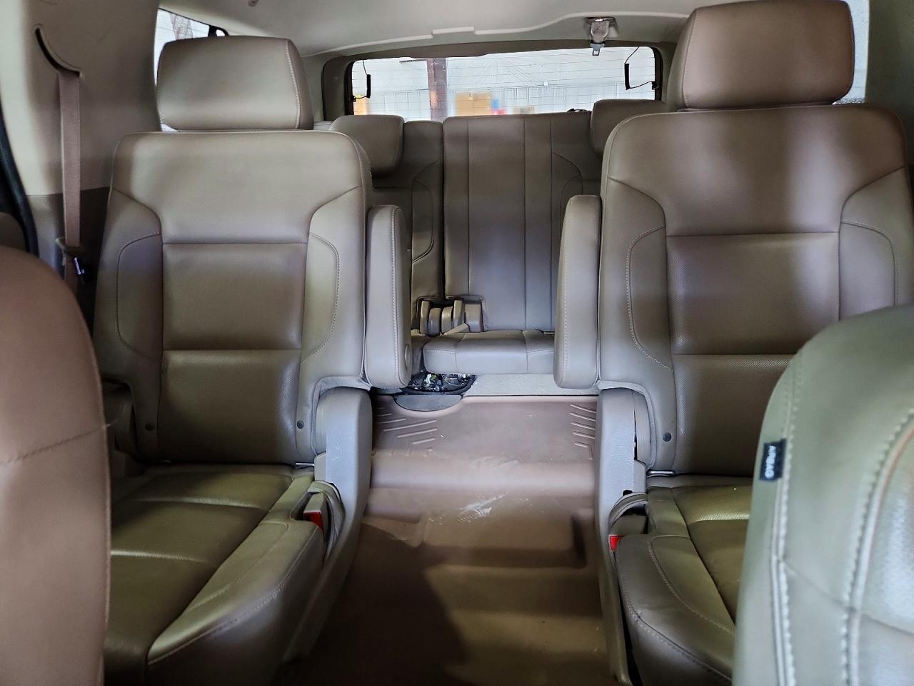 2015 Chevrolet Tahoe K1500 Ltz White vin: 1GNSKCKC2FR186504