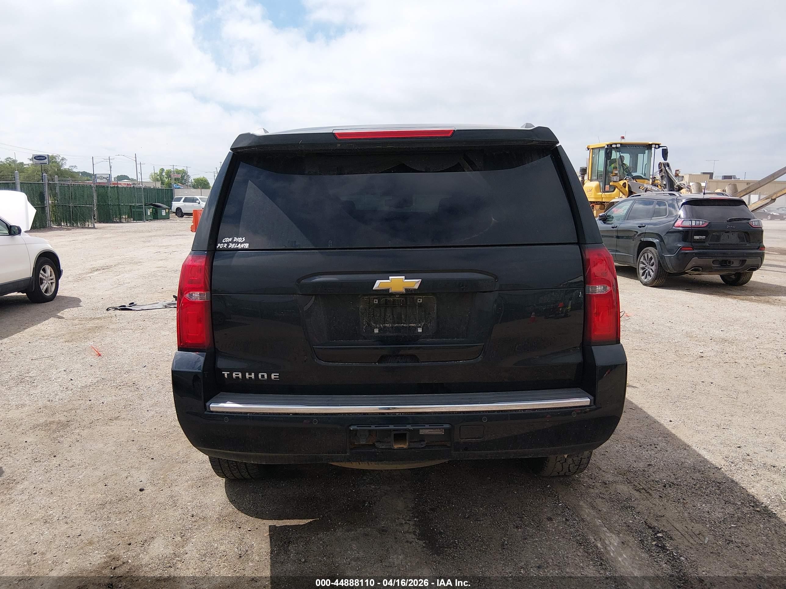 2015 Chevrolet Tahoe Ltz Black vin: 1GNSKCKC2FR239086