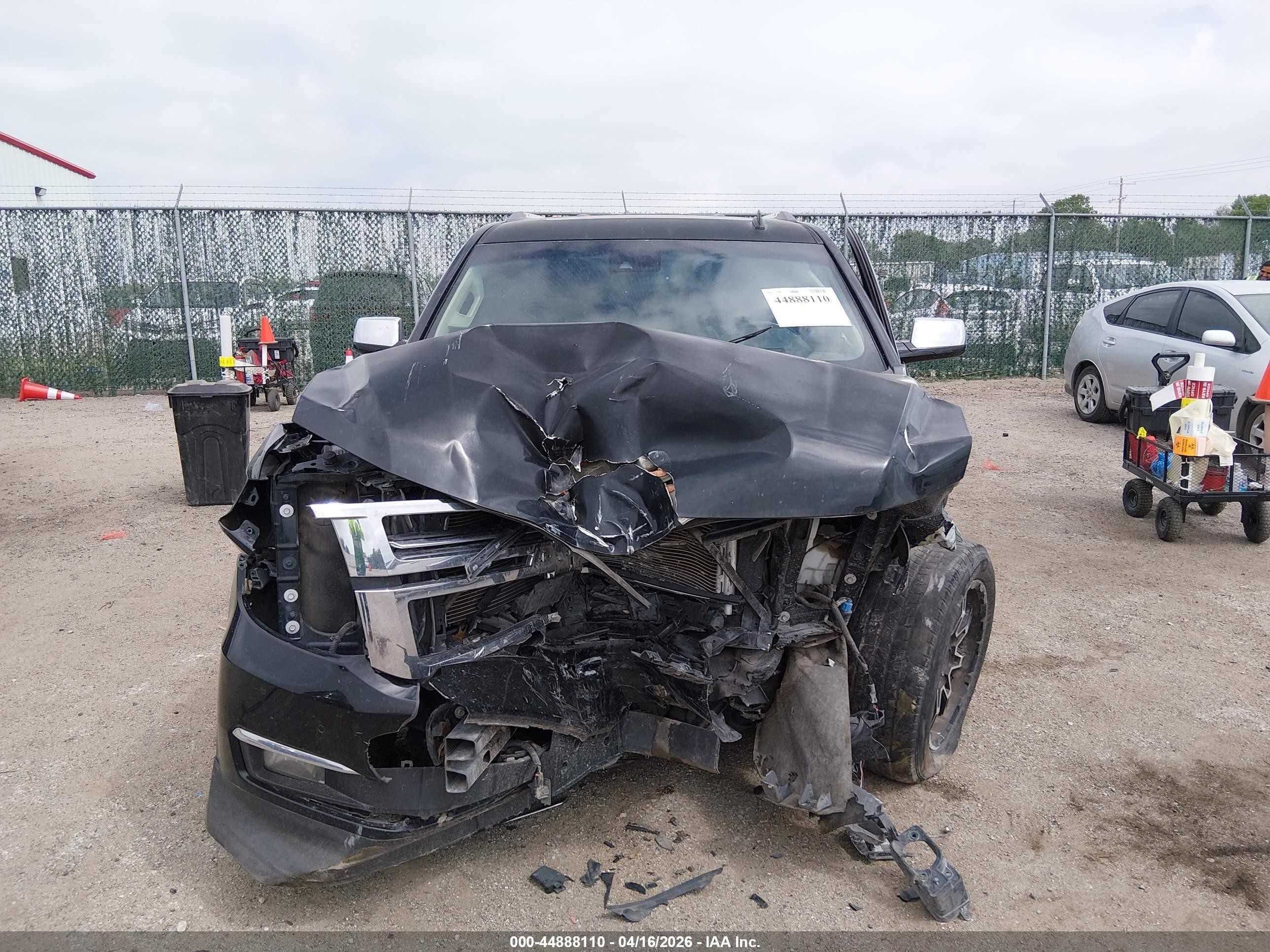 2015 Chevrolet Tahoe Ltz Black vin: 1GNSKCKC2FR239086