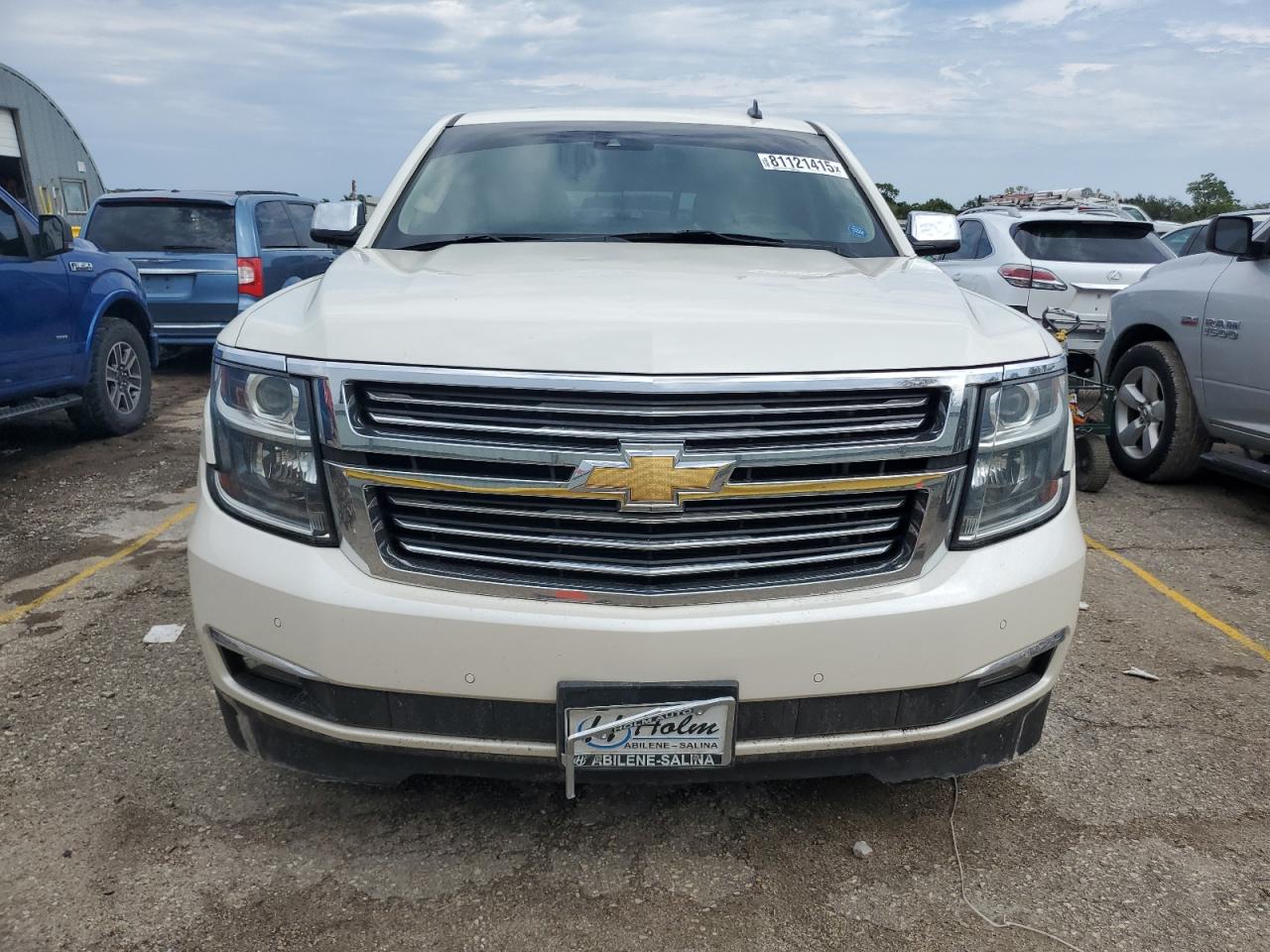 2015 Chevrolet Tahoe K1500 Ltz Beige vin: 1GNSKCKC2FR276316