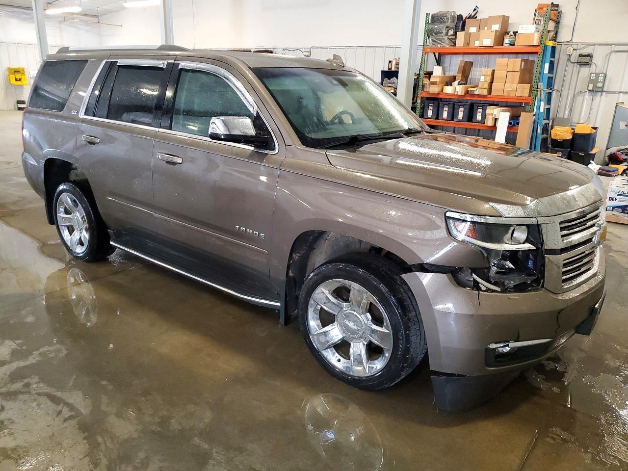 2015 Chevrolet Tahoe K1500 Ltz Коричневый vin: 1GNSKCKC2FR541140
