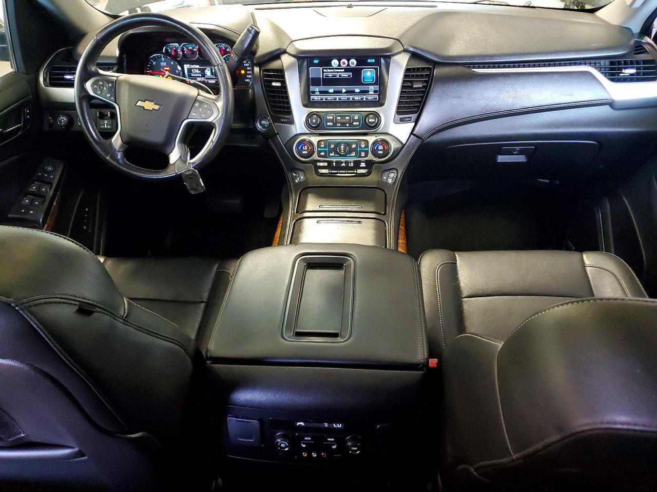 2015 Chevrolet Tahoe K1500 Ltz Black vin: 1GNSKCKC3FR109009