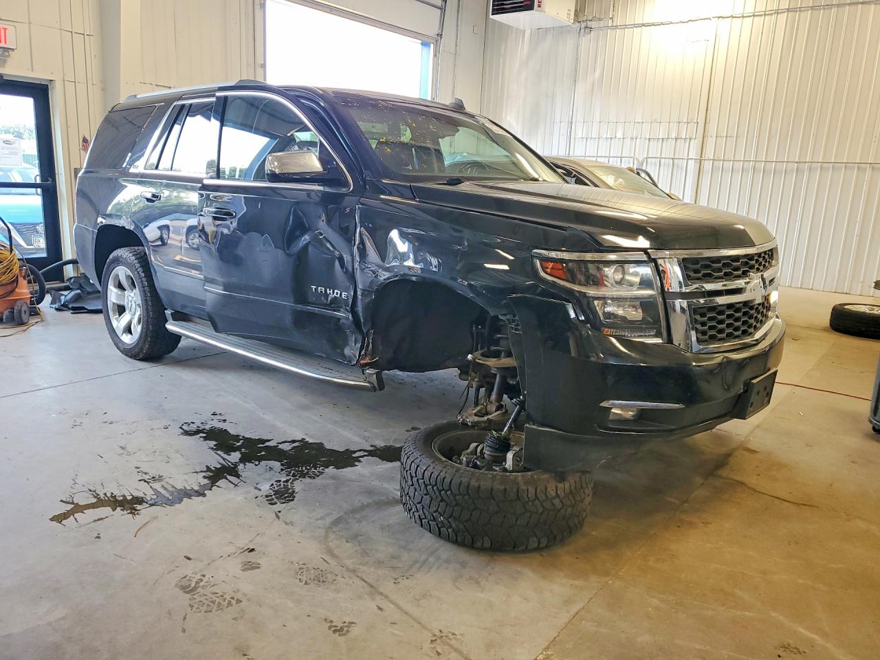 2015 Chevrolet Tahoe K1500 Ltz Black vin: 1GNSKCKC3FR109009