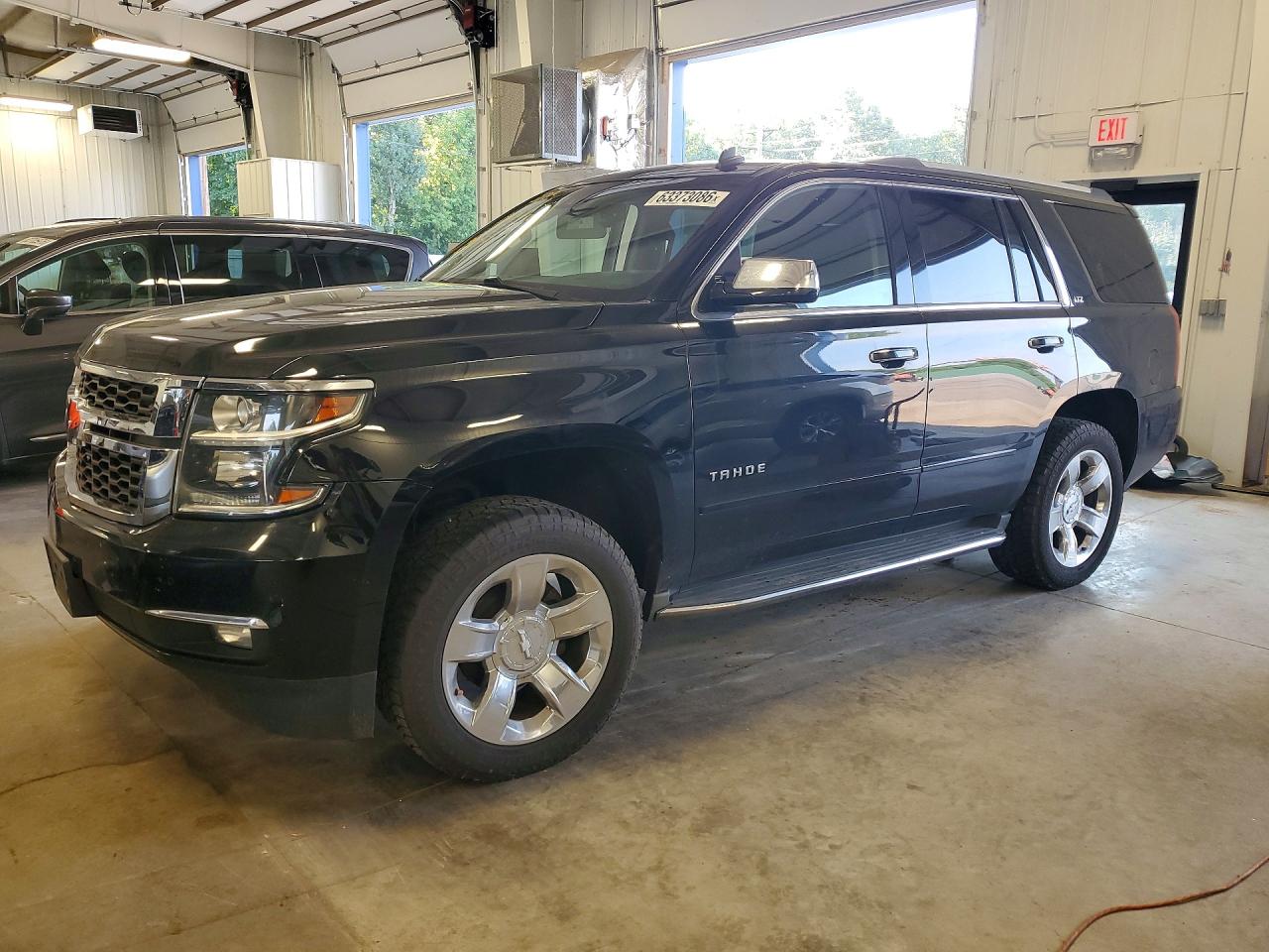 2015 Chevrolet Tahoe K1500 Ltz Черный vin: 1GNSKCKC3FR109009