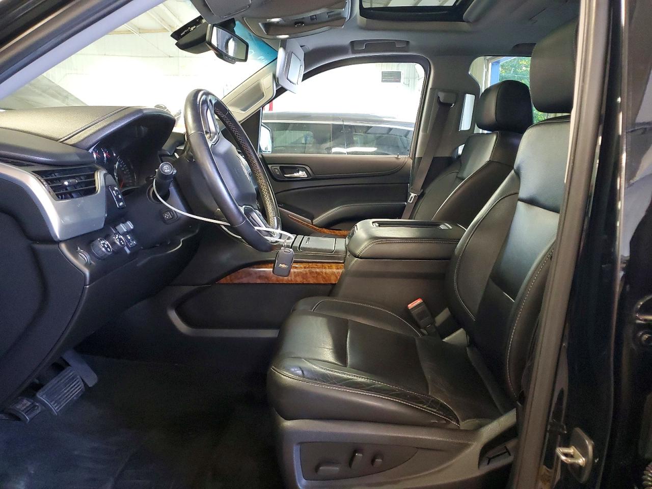 2015 Chevrolet Tahoe K1500 Ltz Black vin: 1GNSKCKC3FR109009