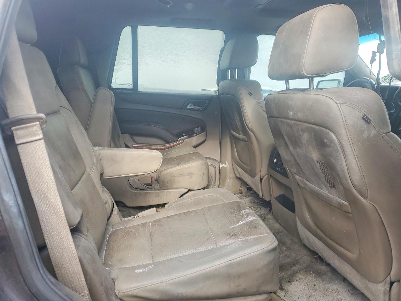 2015 Chevrolet Tahoe K1500 Ltz Gray vin: 1GNSKCKC3FR118034